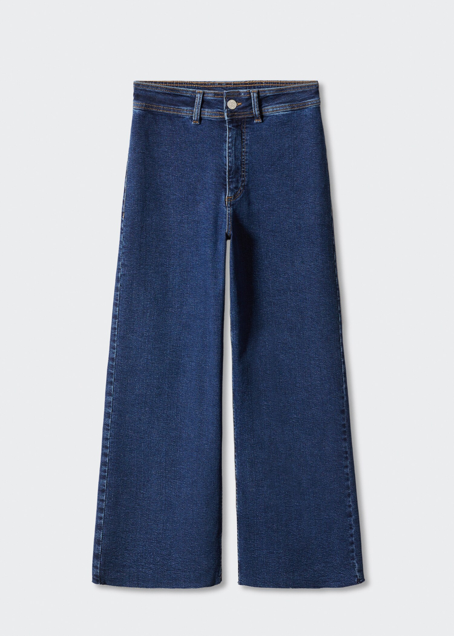 Jeans Catherin culotte tiro alto - Artículo sin modelo