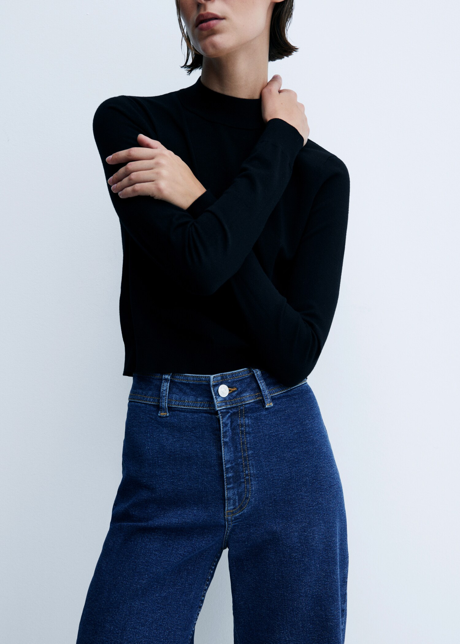 Jeans Catherin culotte tiro alto - Detalle del artículo 4