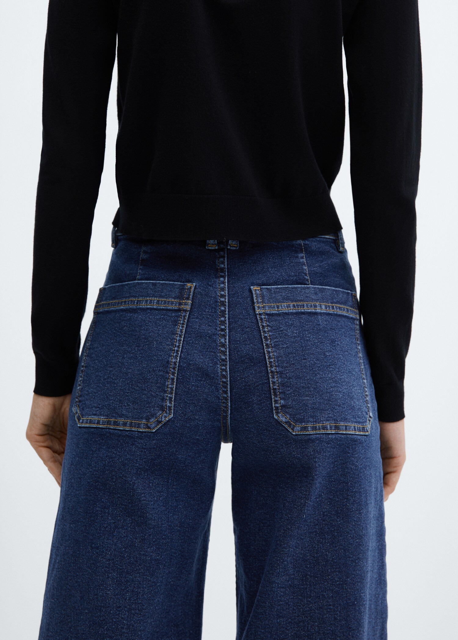 Jeans Catherin culotte tiro alto - Detalle del artículo 6