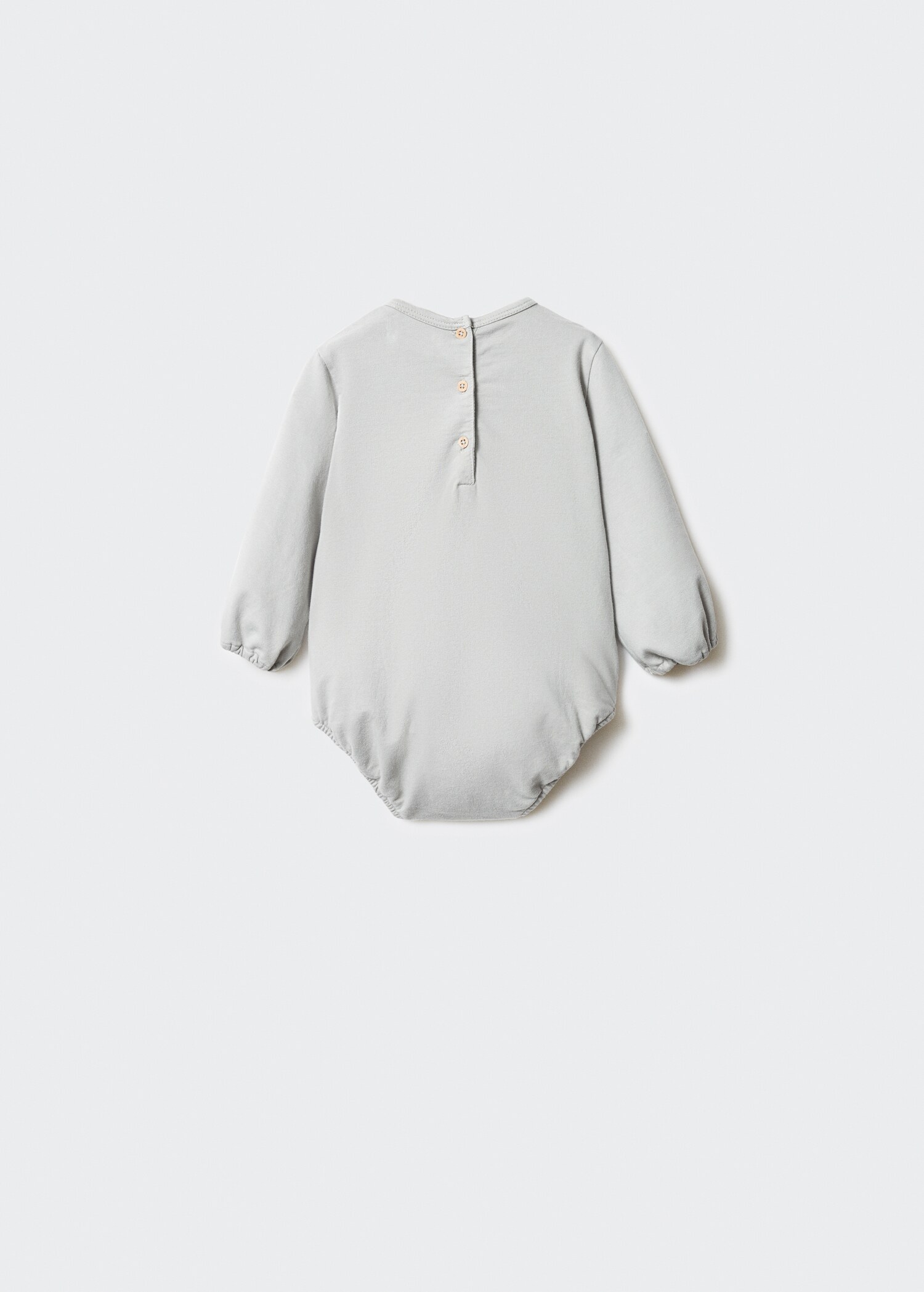 Uzun kollu body - Ürünün arkası