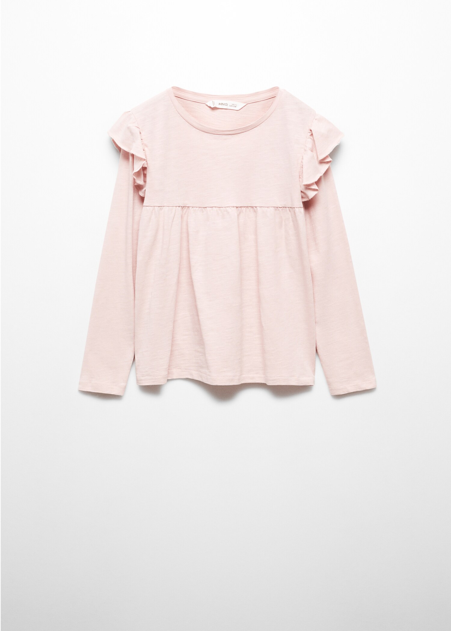 Camiseta manga larga volantes - Artículo sin modelo