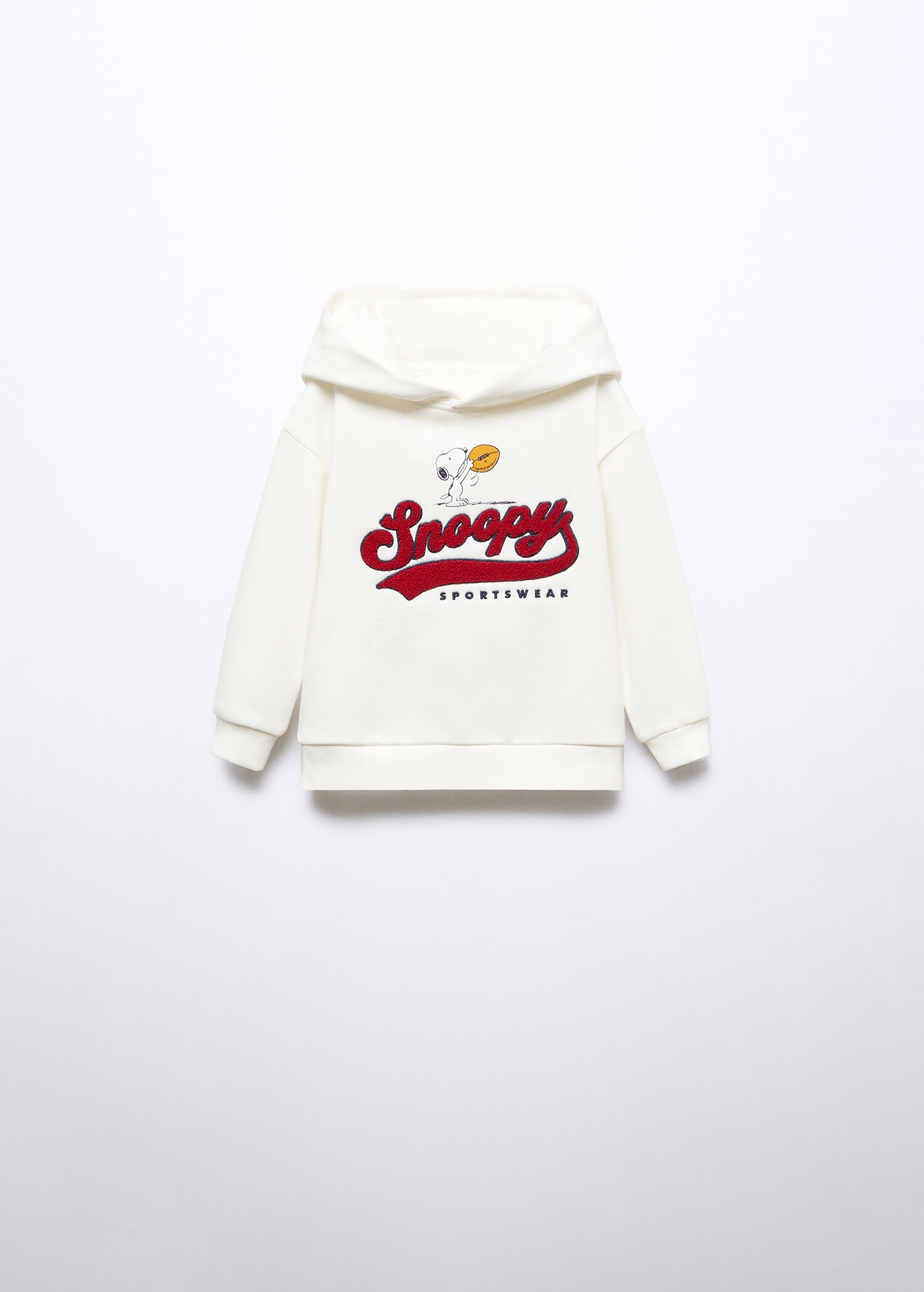 Snoopy textured sweatshirt - Article without model