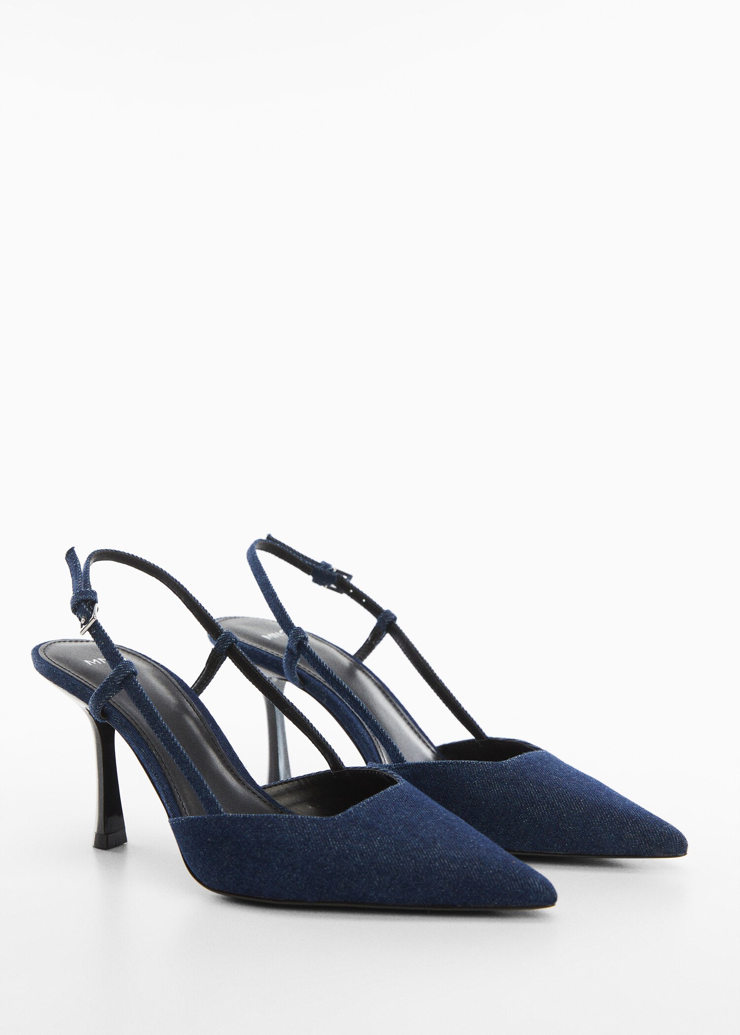 Zapato denim tacón - Plano medio