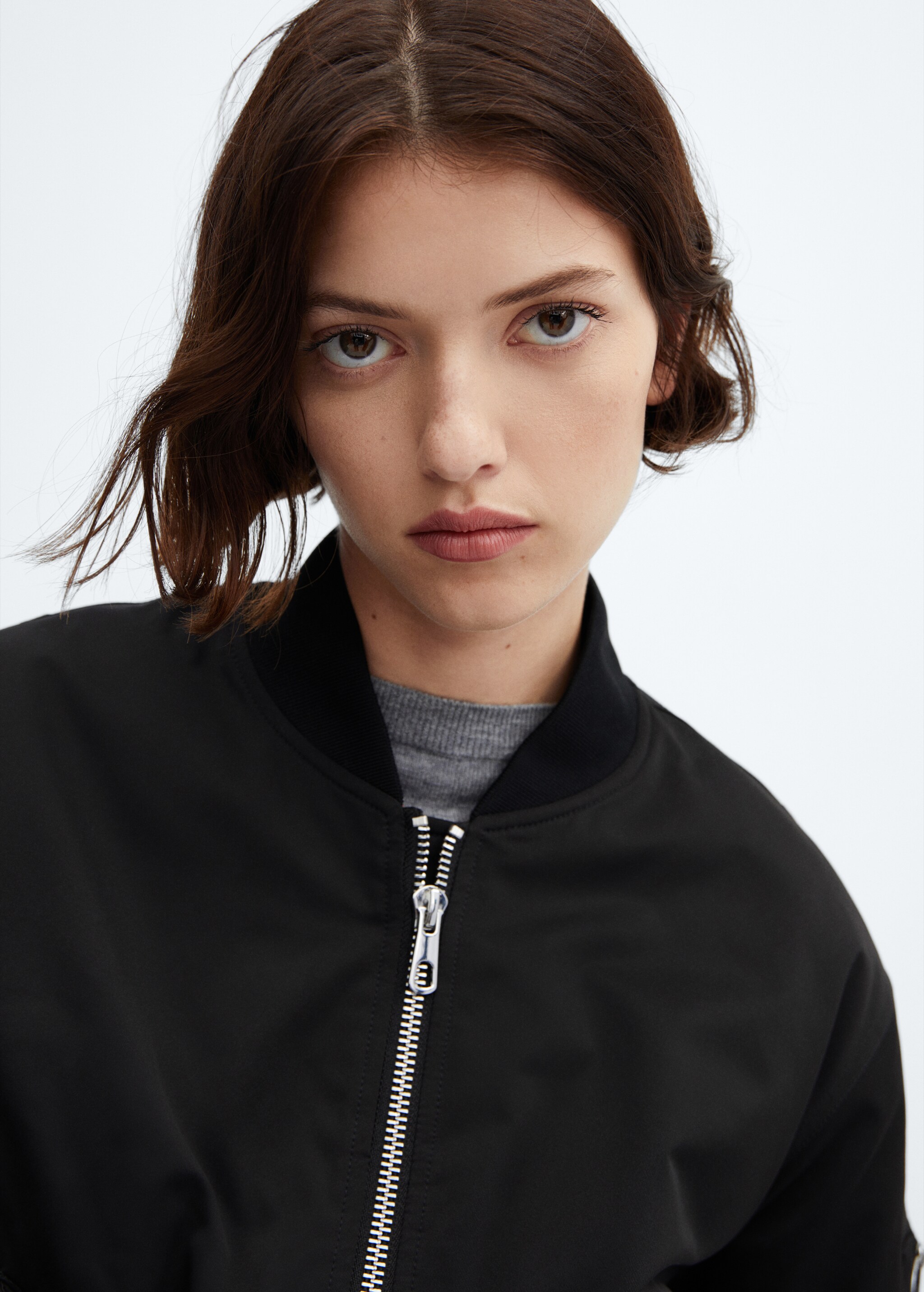 Oversized bomber jacket - Details of the article 1