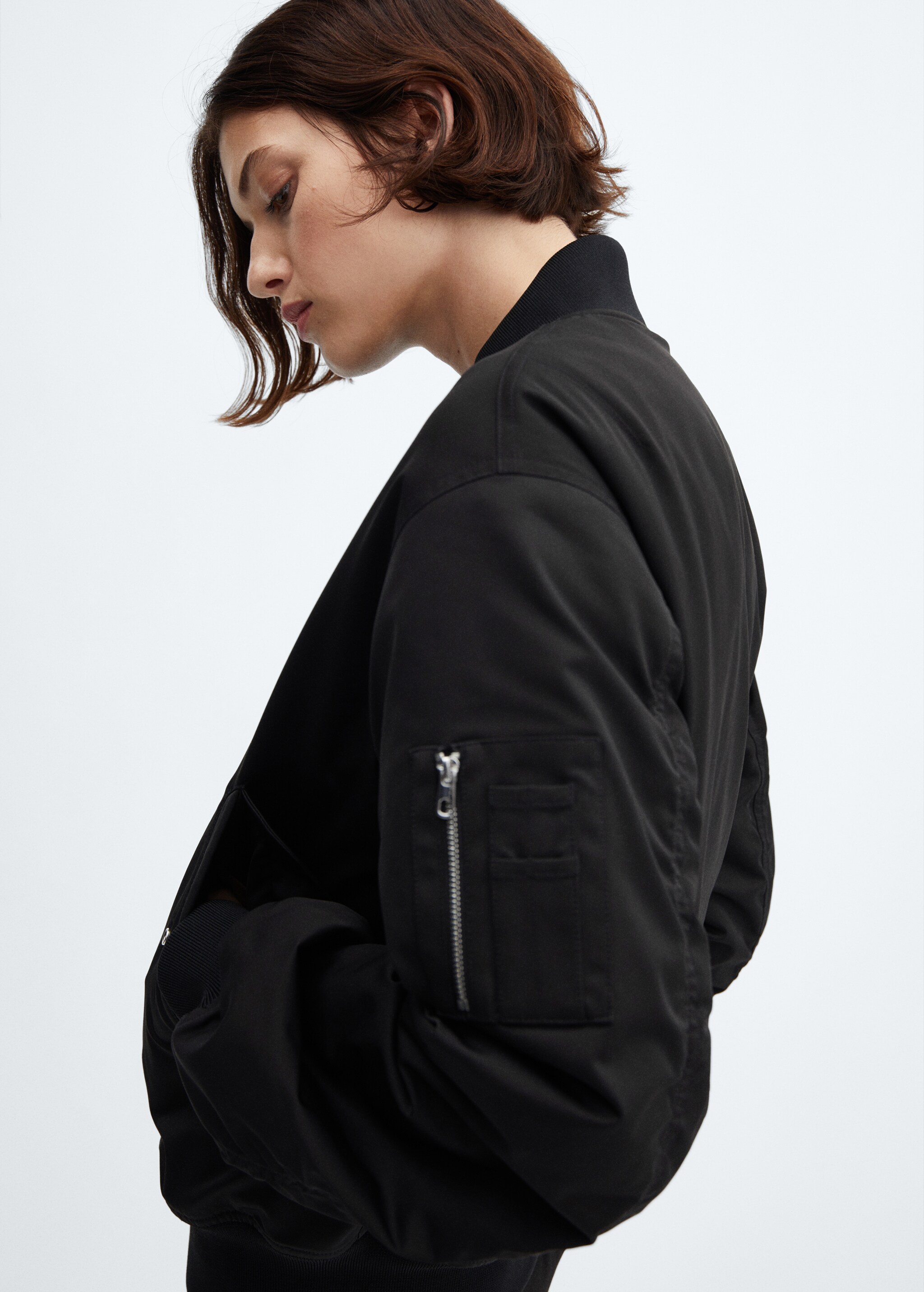 Oversized bomber jacket - Details of the article 2