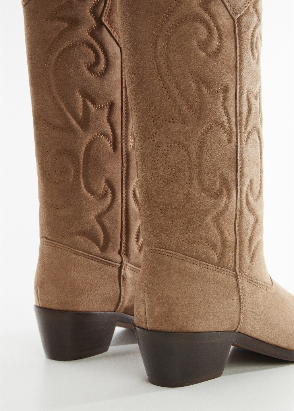 Stivali pelle cowboy Teen MANGO Italia