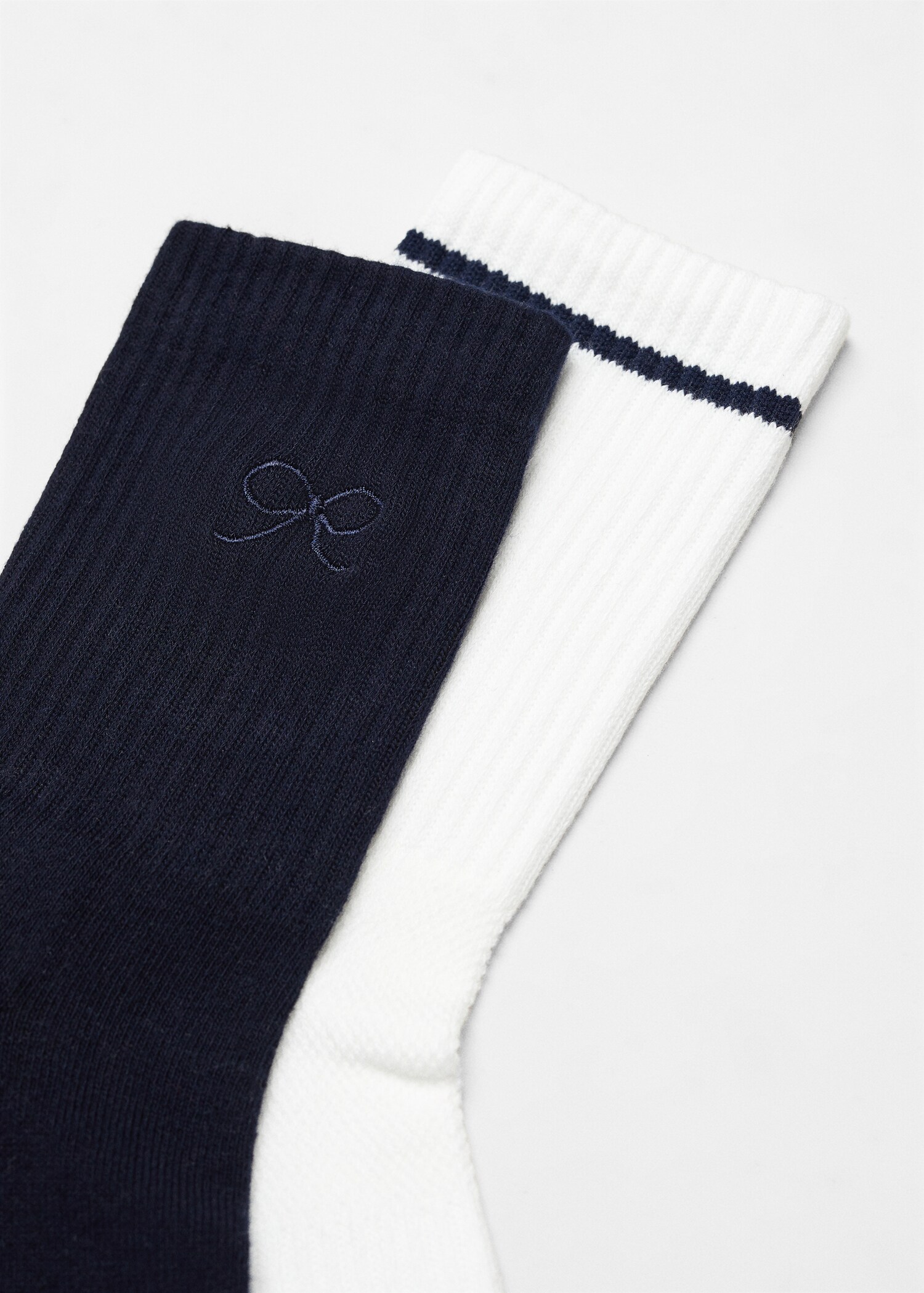 Pack 2 paires de chaussettes combinées - Plan moyen