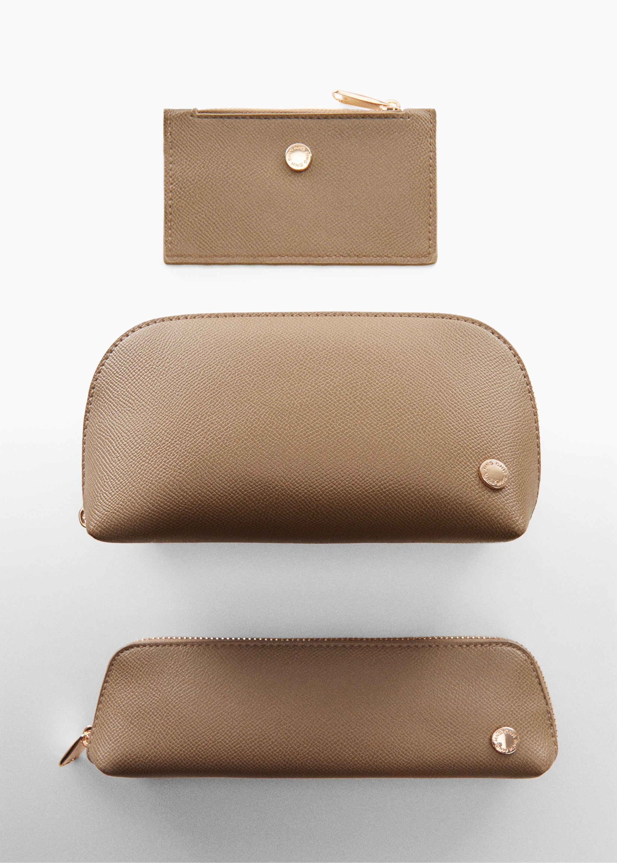 Saffiano-effect cosmetic bag - Details of the article 1