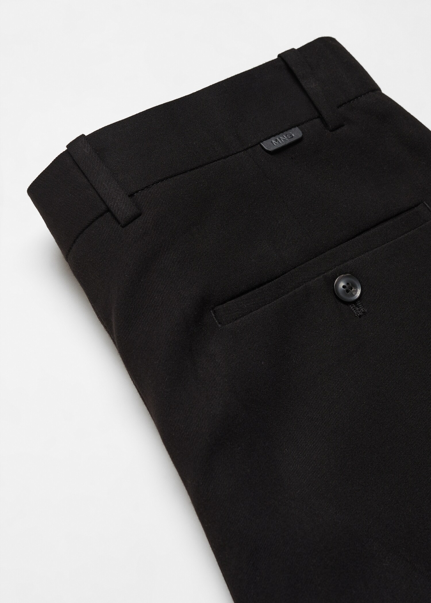 Pantalons slim fit teixit reciclat - Detalle del artículo 8