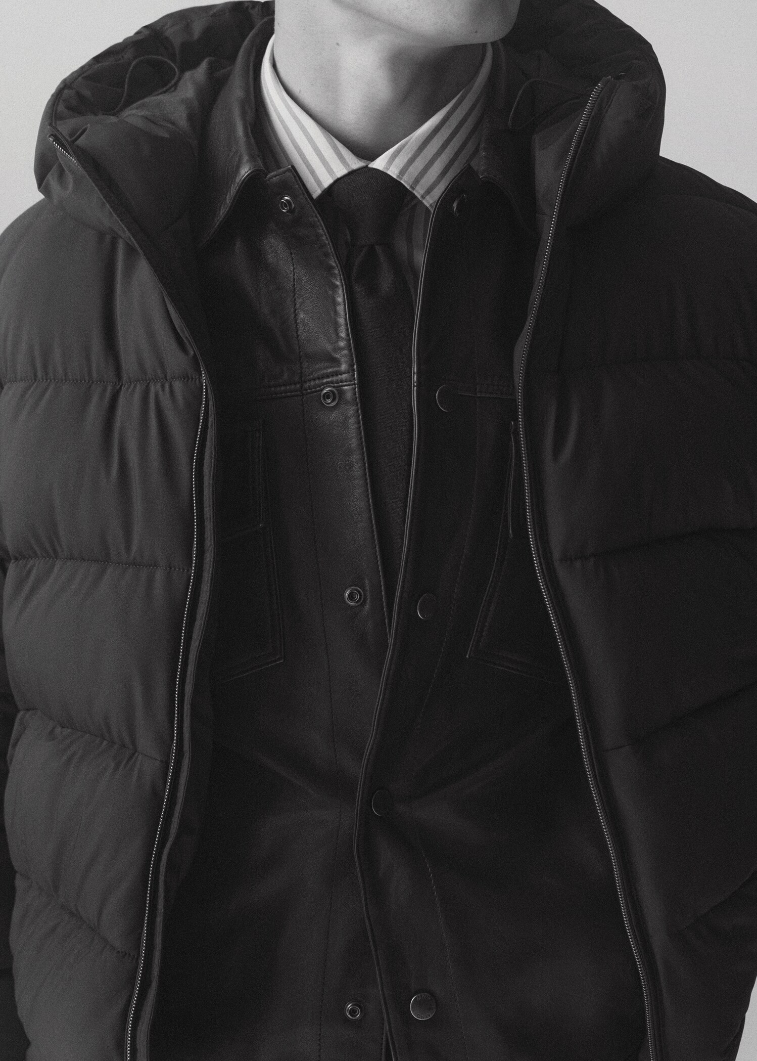 Anorak acolchado impermeable termoregulador - Detalle del artículo 6