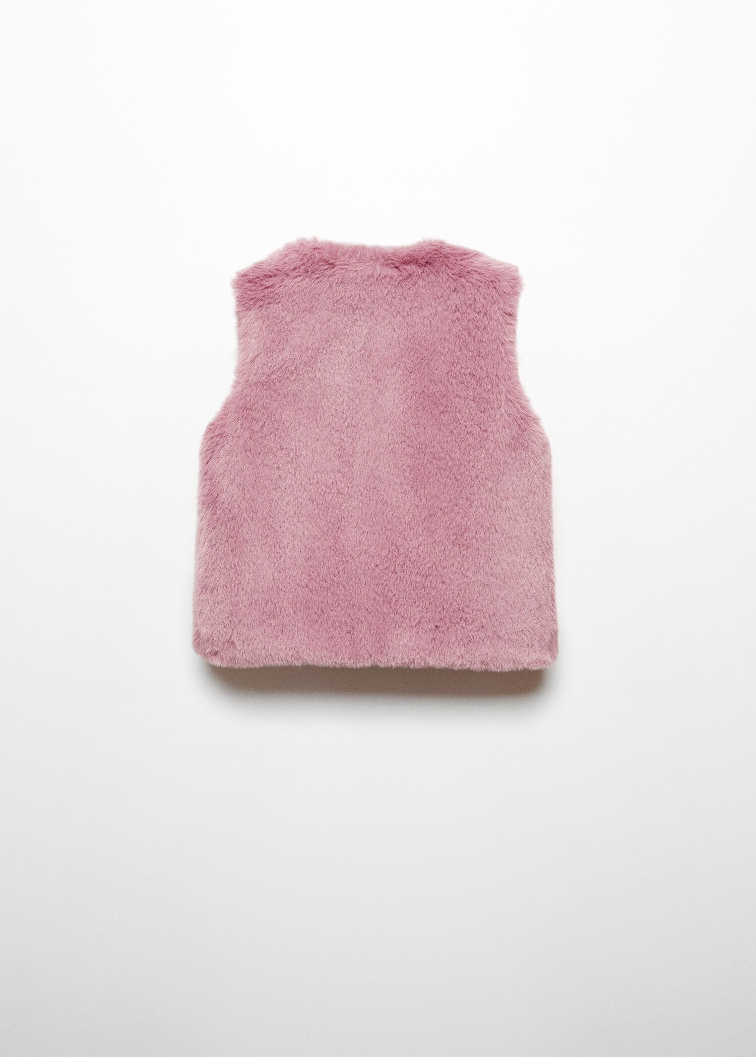 Fur-effect vest - Reverse of the article