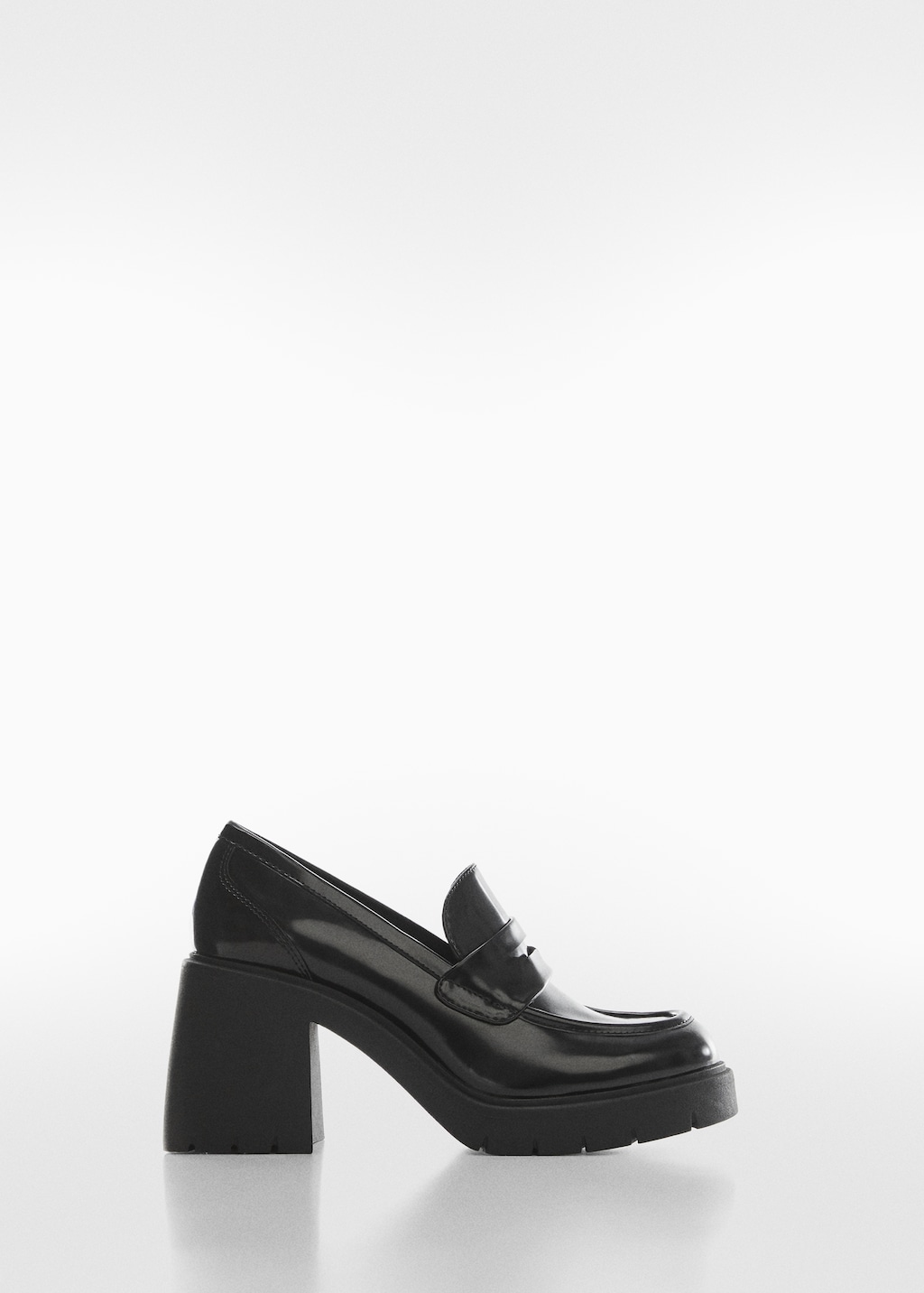 Mango patent loafers deals