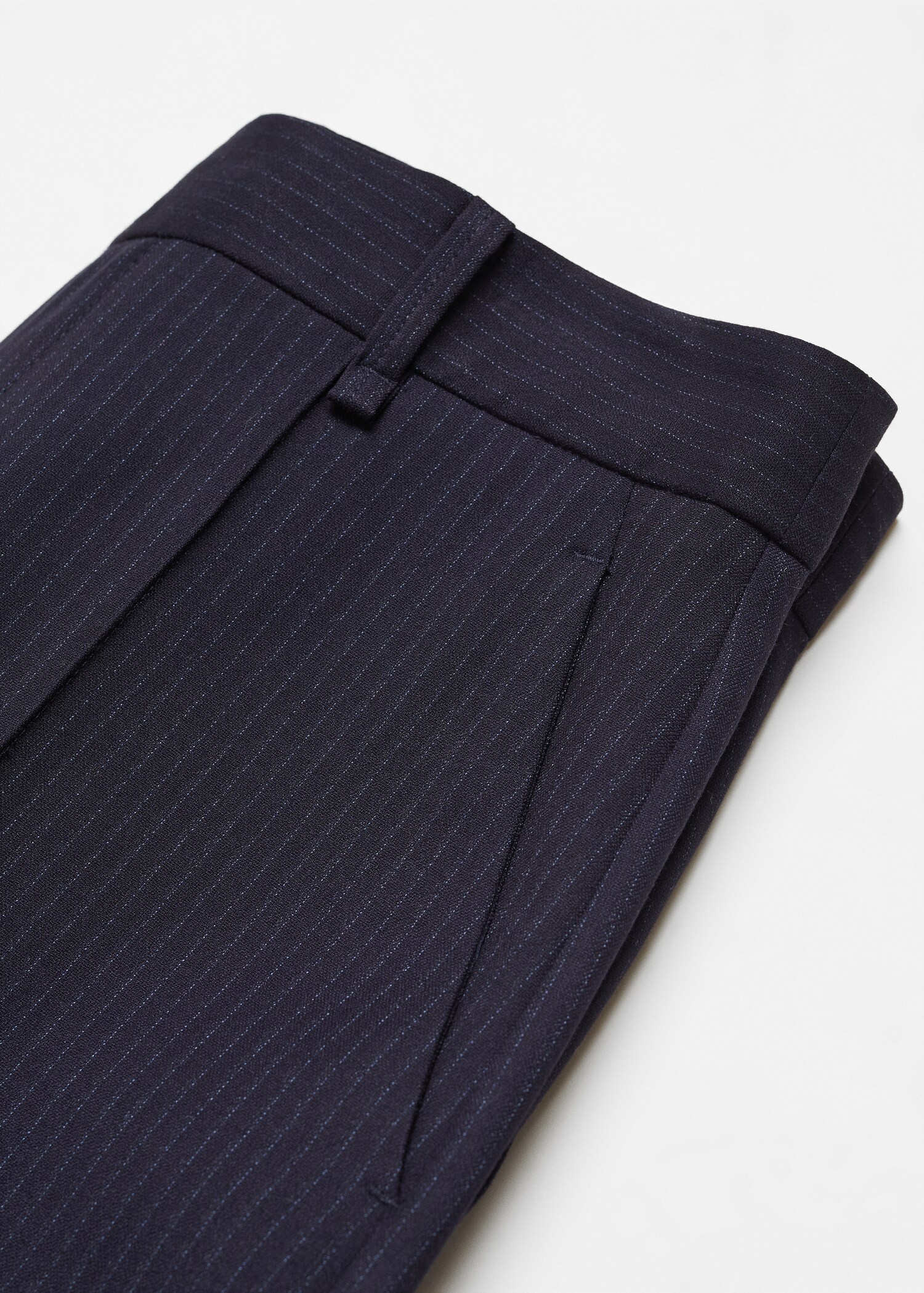 Straight striped pants - Details of the article 8