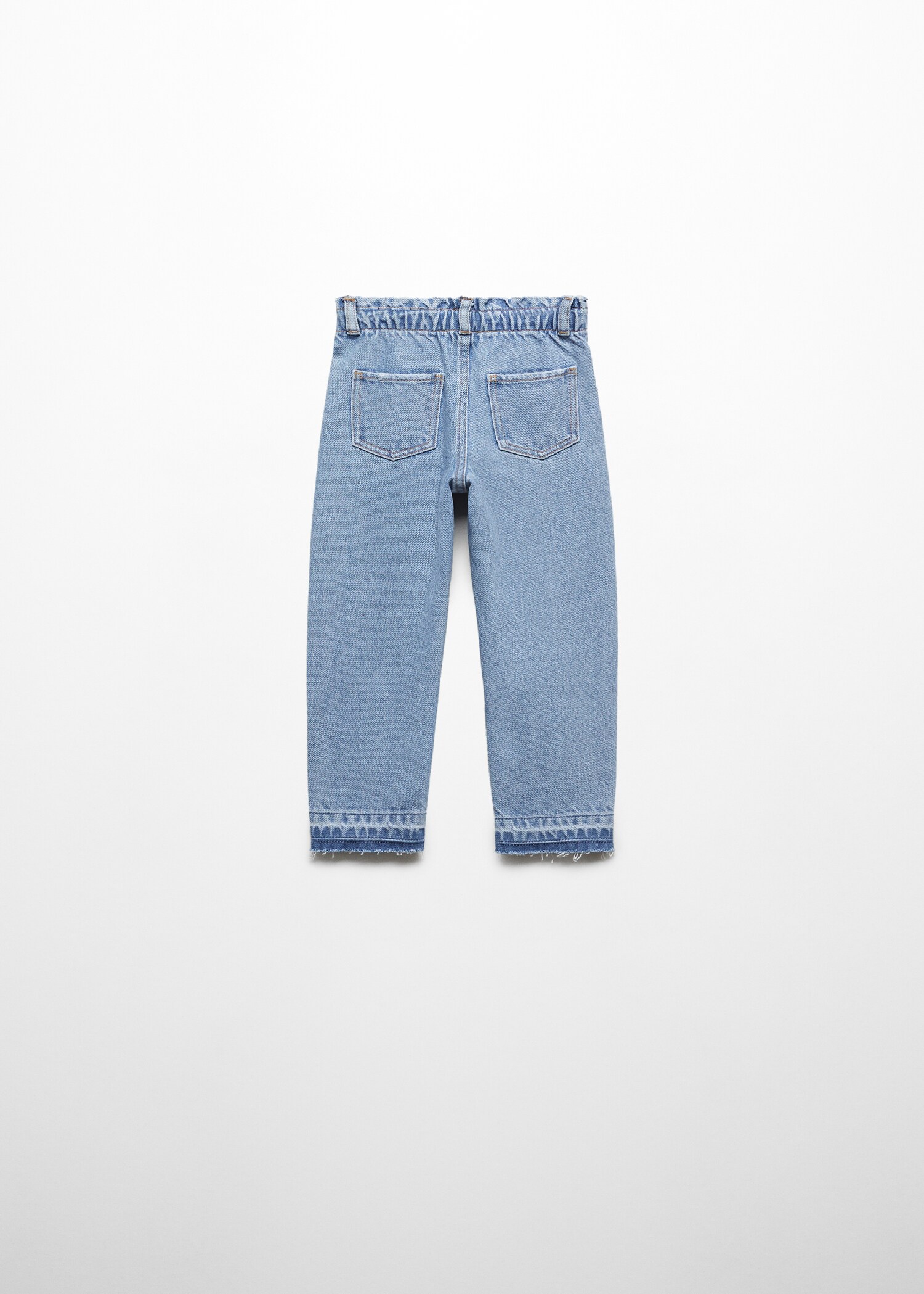 Paperbag jeans - Reverse of the article