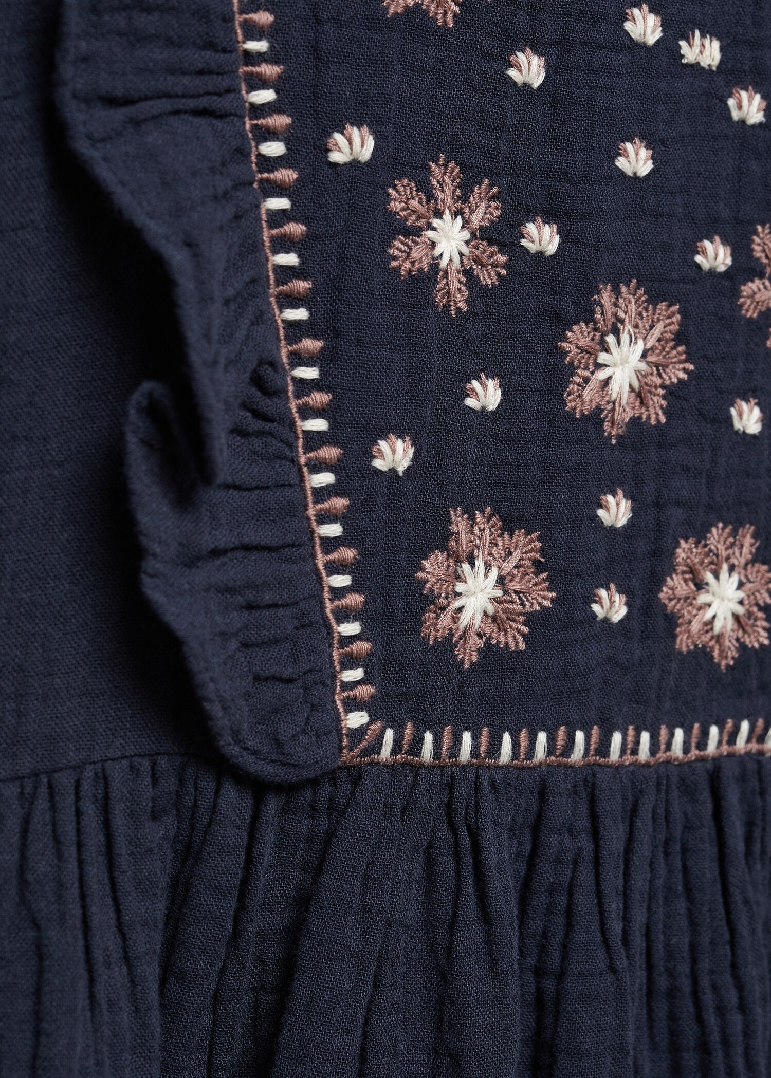 Flowers cotton dress - Details of the article 8