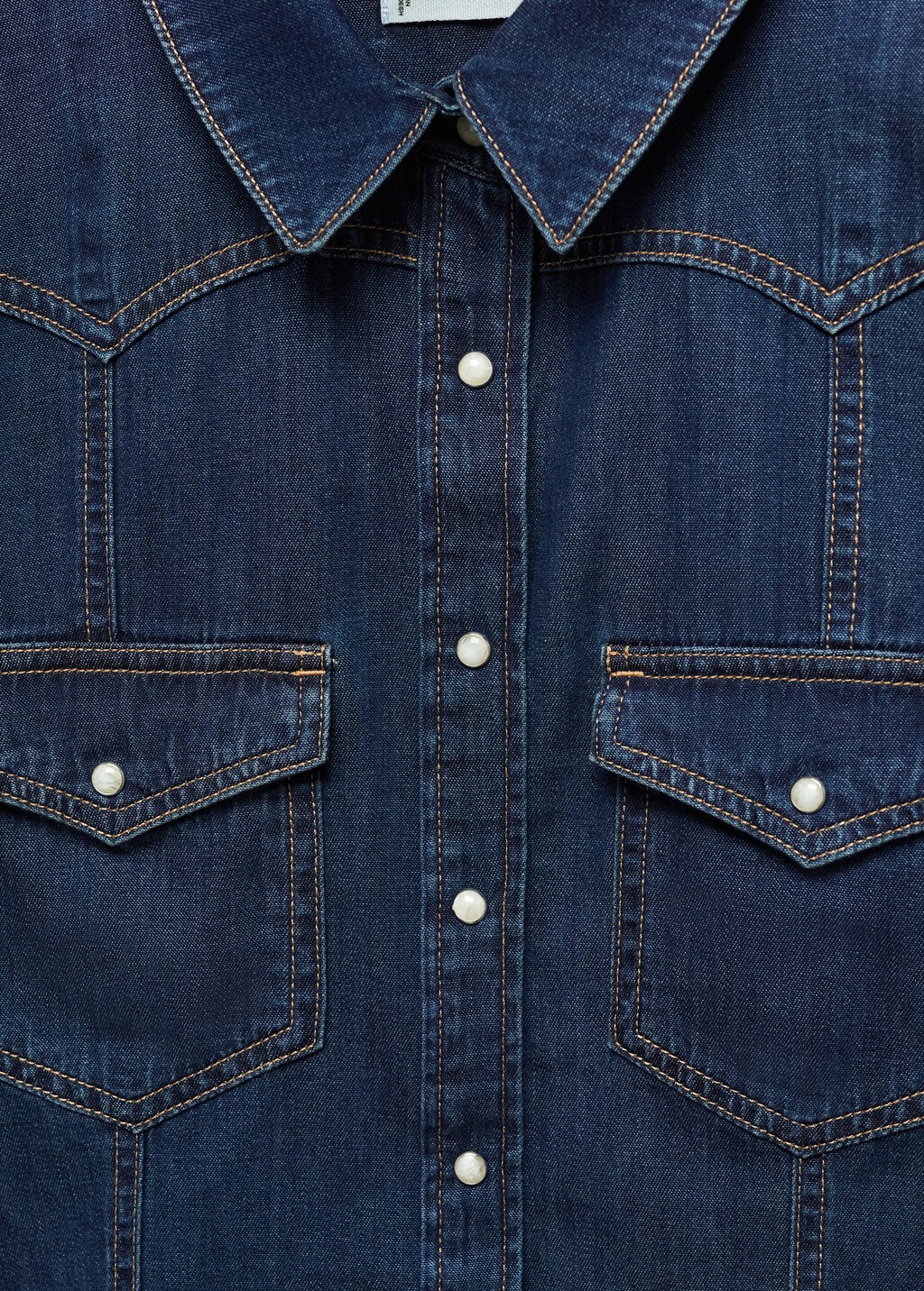 Chemise jean poches