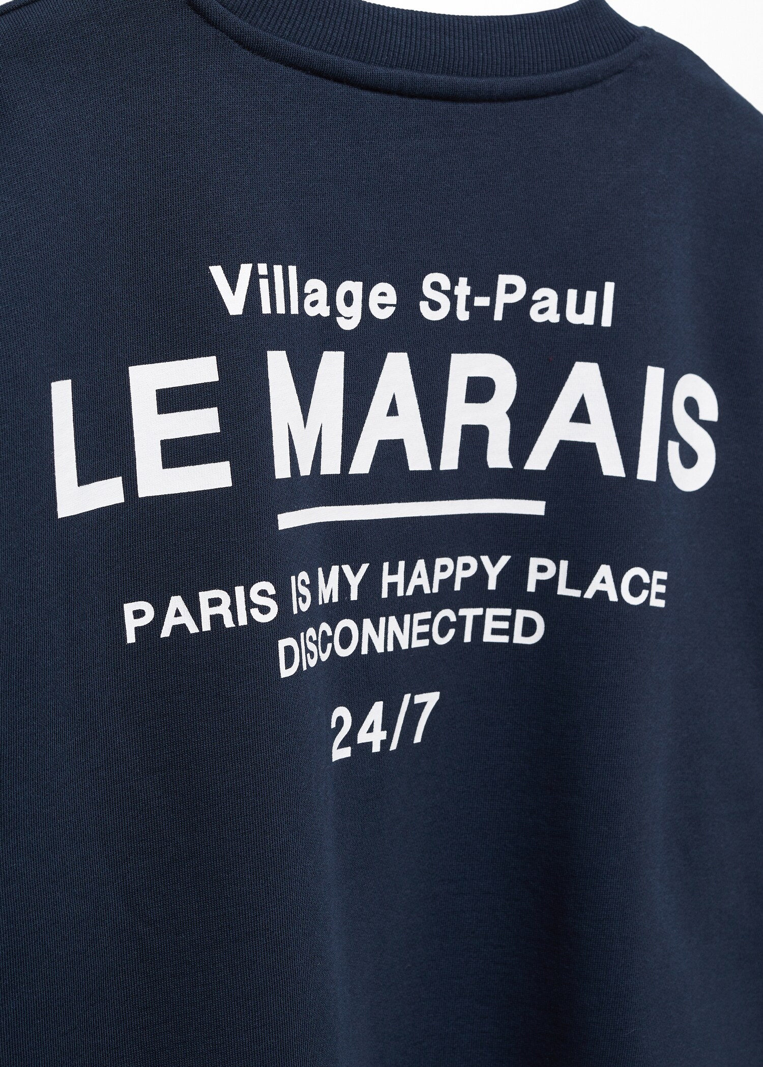 Sudadera algodón estampada - Detalle del artículo 8