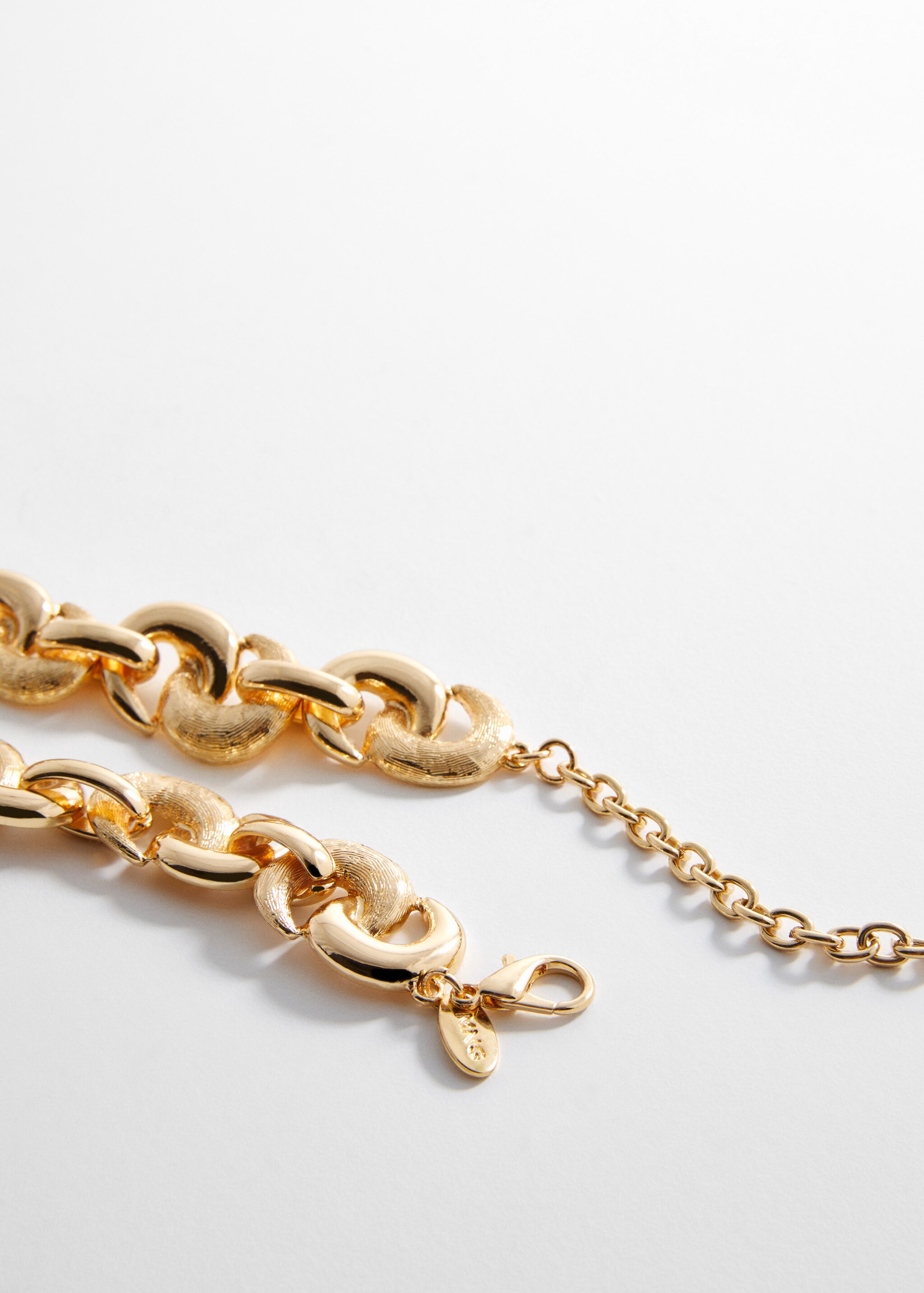 Textured chain necklace - Details of the article 1