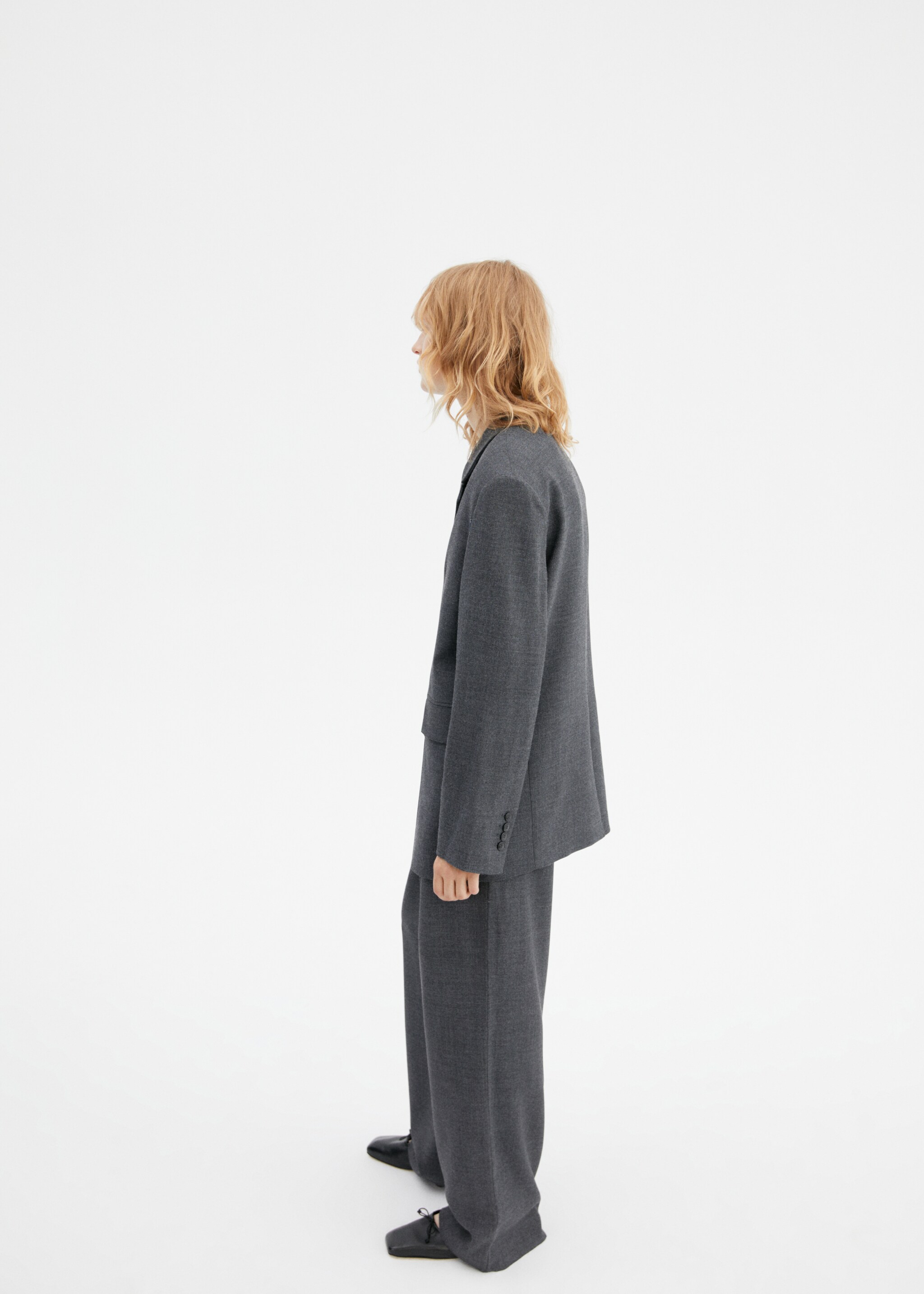 Wool suit trousers - Reverse of the article