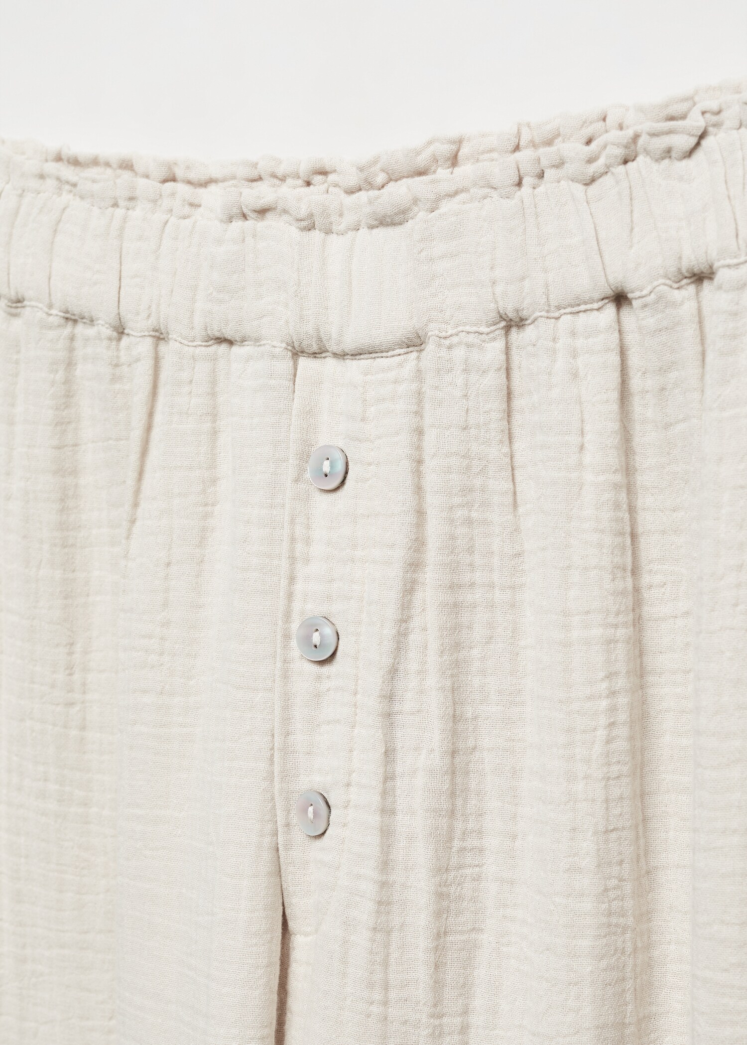 Pantalon pyjama gaze de coton - Détail de l'article 0