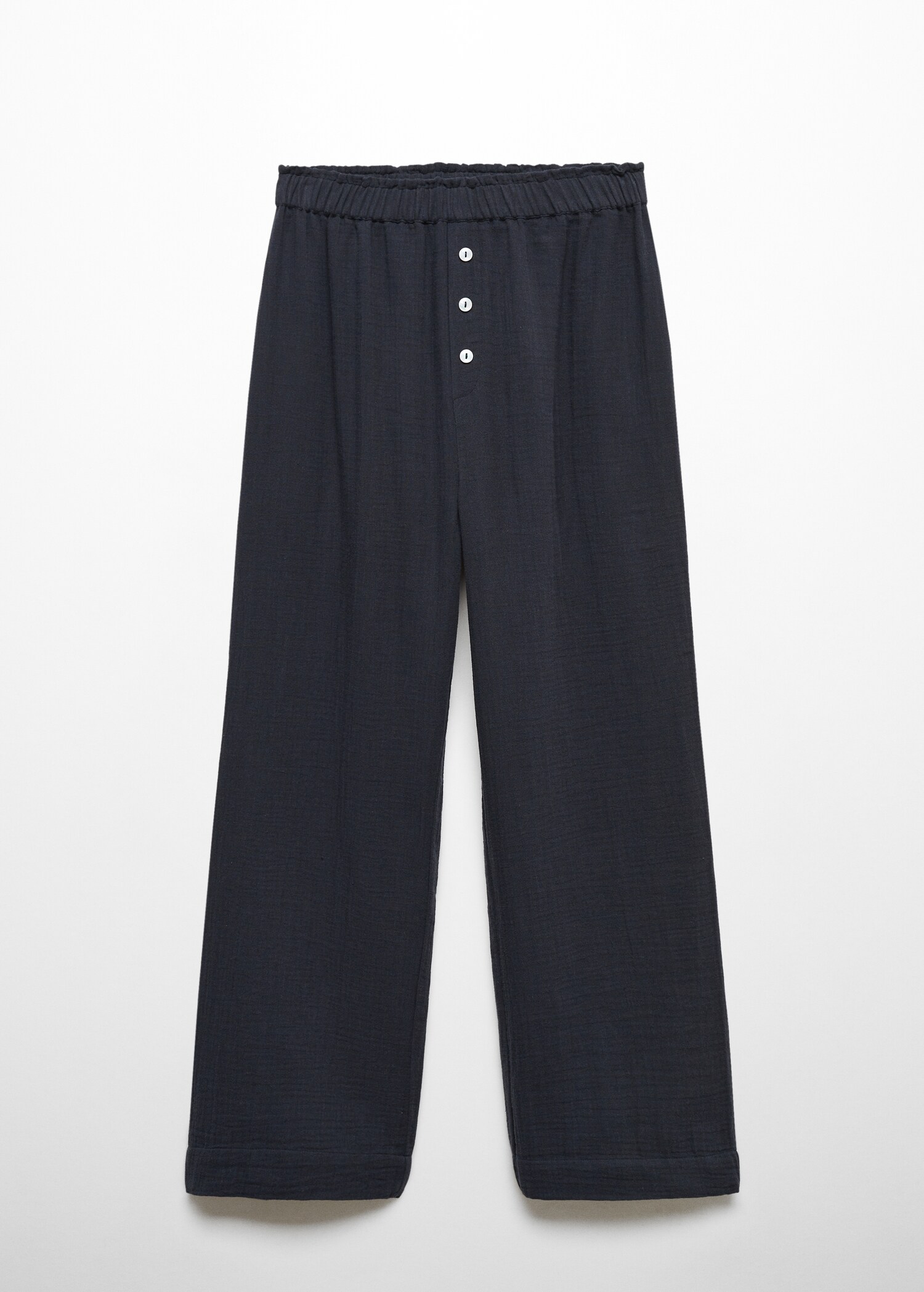 Cotton gauze pyjama trousers - Article without model