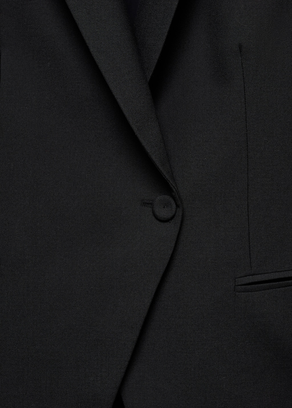 Regular fit wool suit blazer