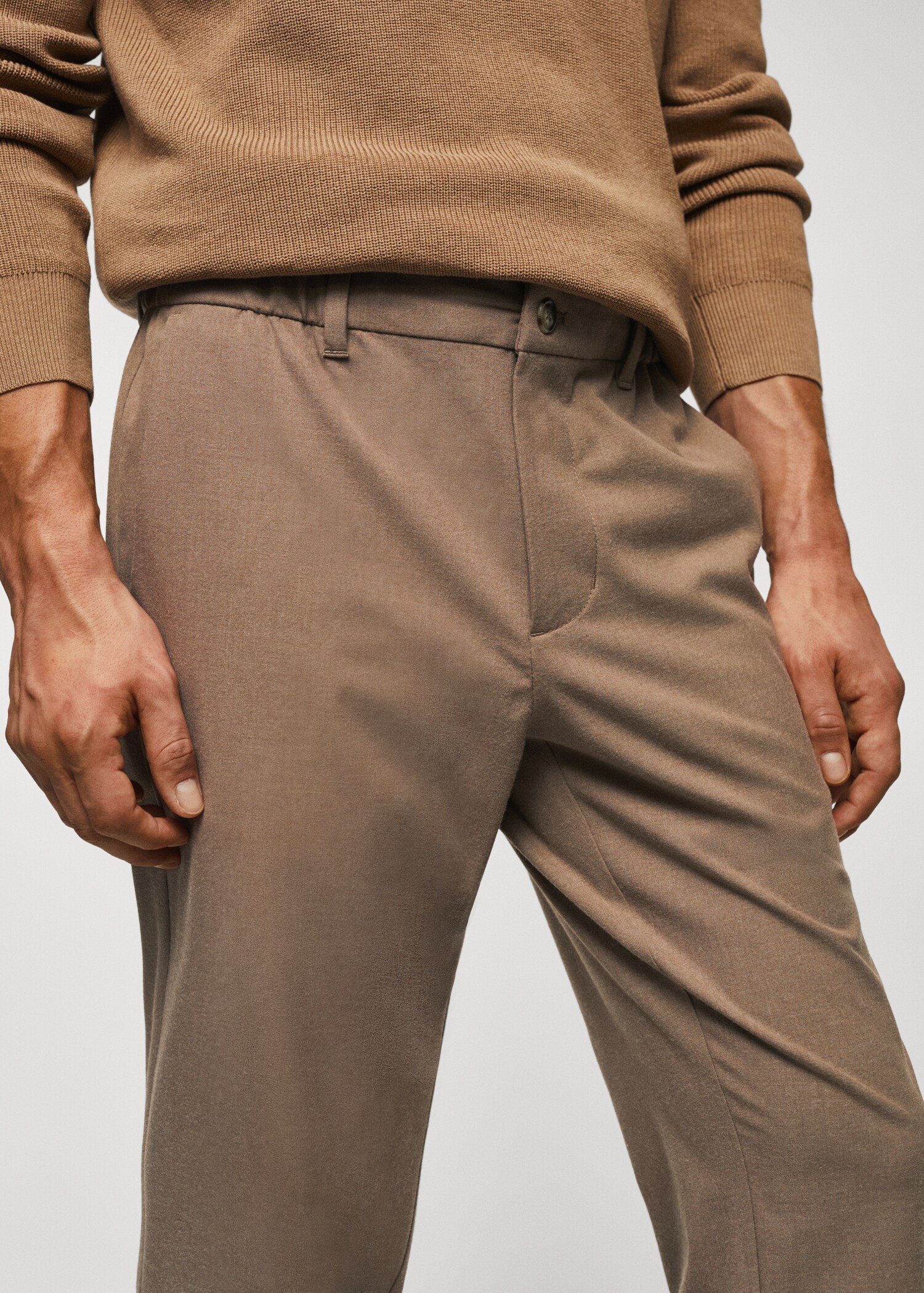 Pantalón jogger slim fit cordón - Detalle del artículo 1