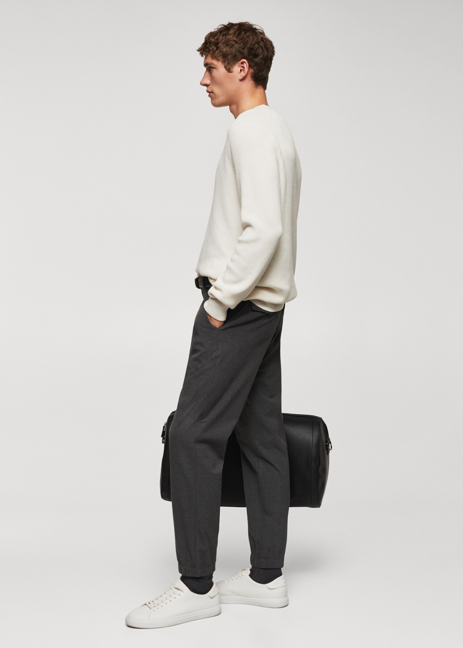 Jogging slim-fit cordon - Détail de l'article 2