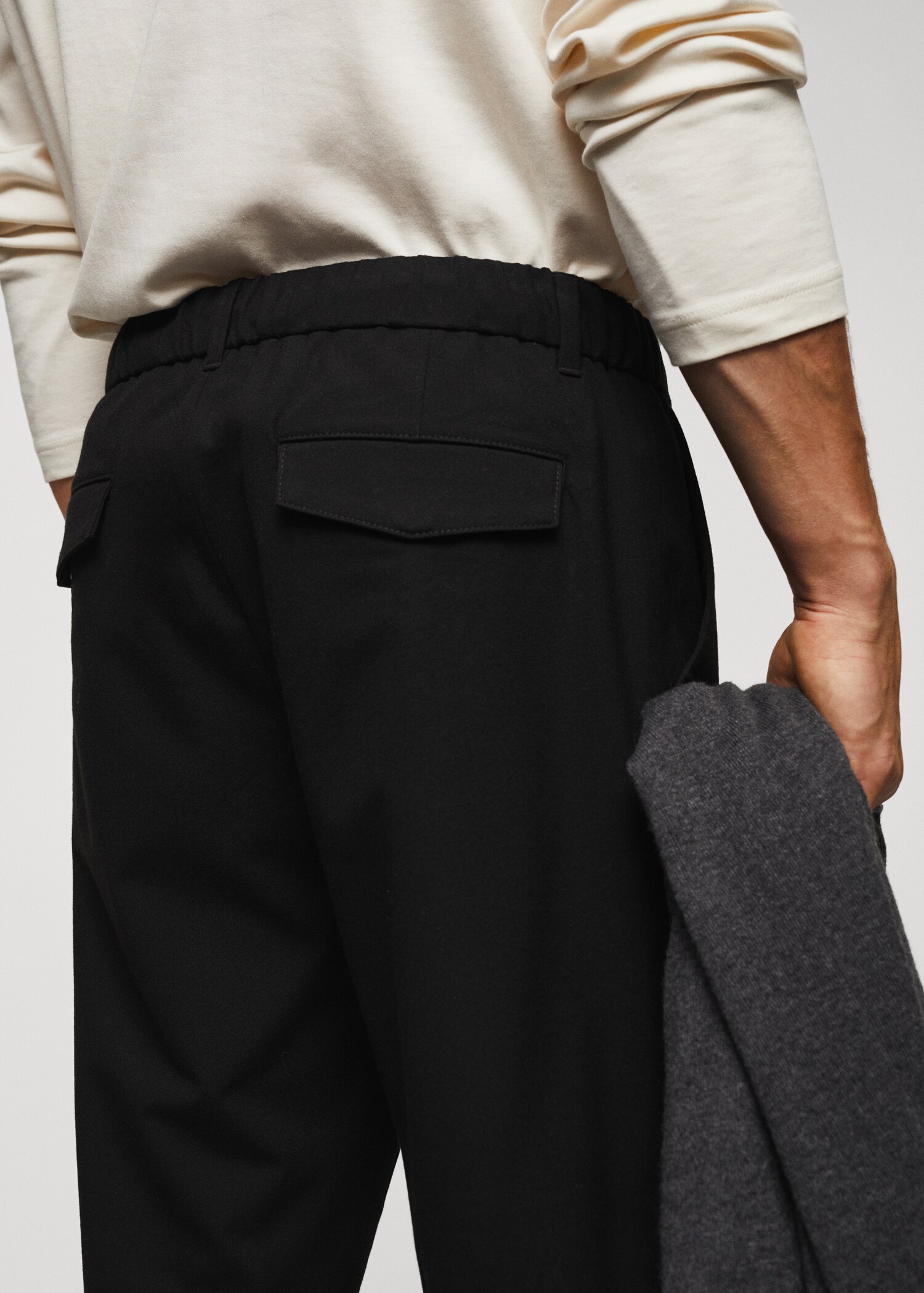 Pantalón jogger slim fit cordón - Detalle del artículo 6