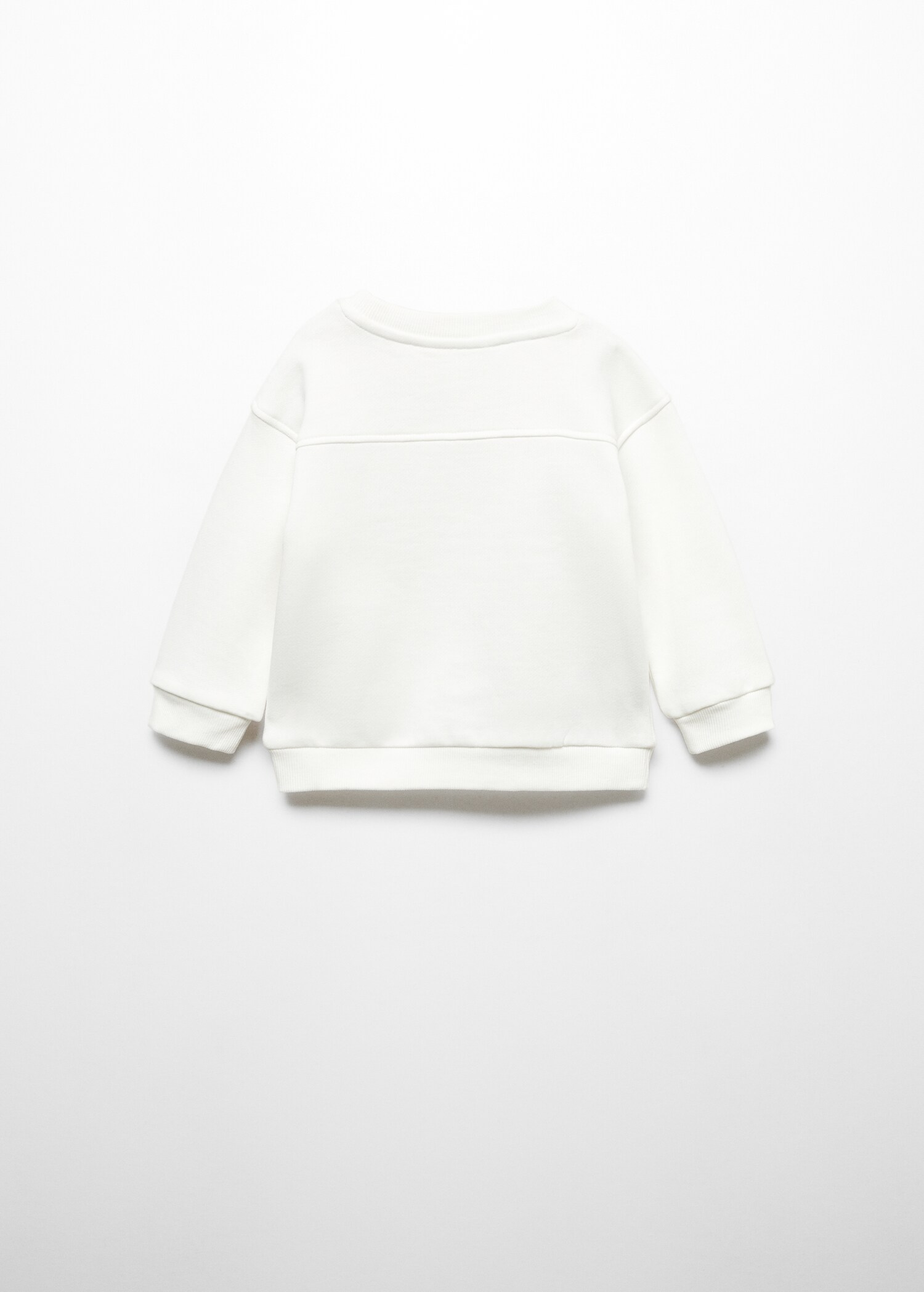 Sudadera algodón estampada - Reverso del artículo