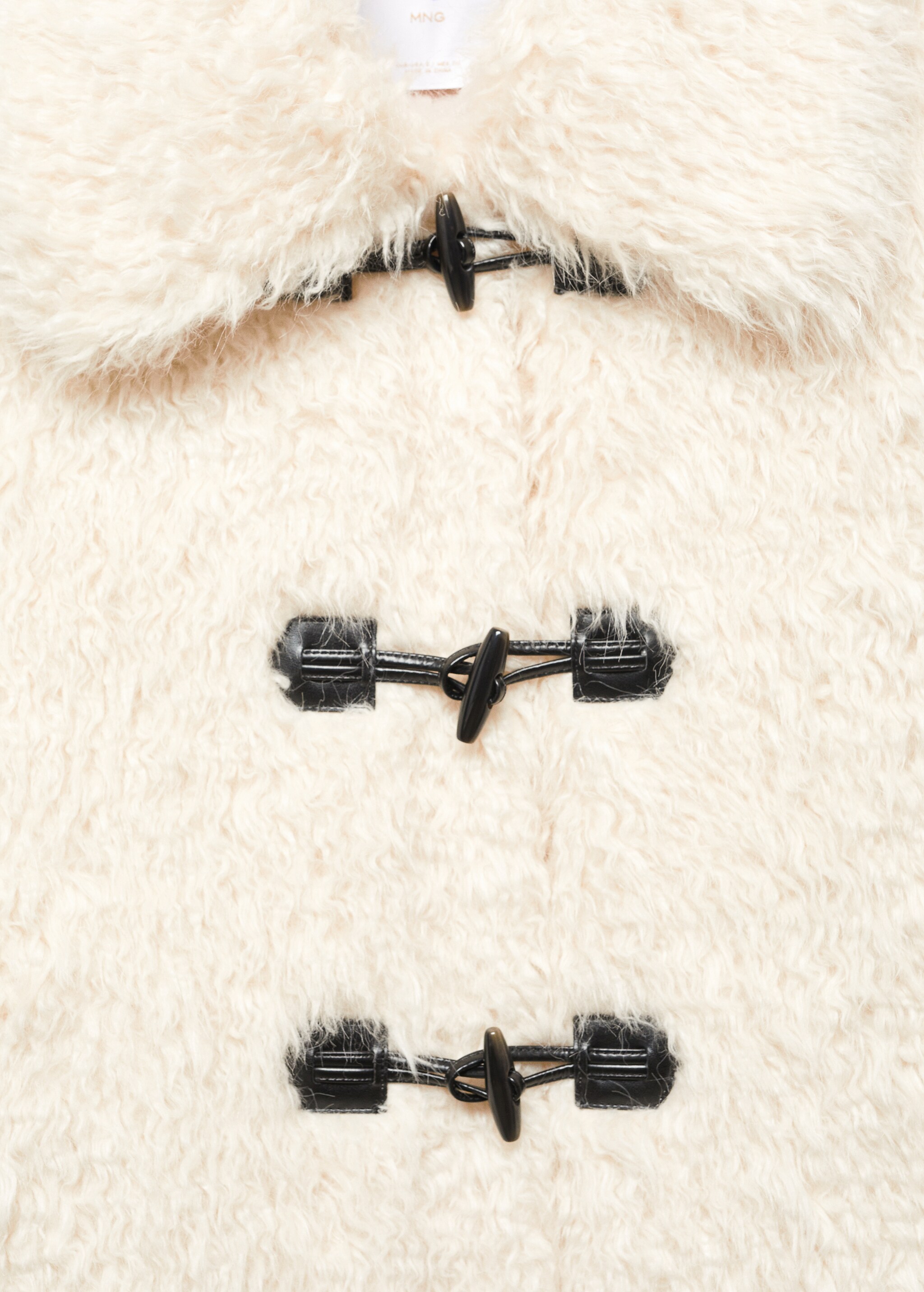 Faux-fur midi coat - Details of the article 8