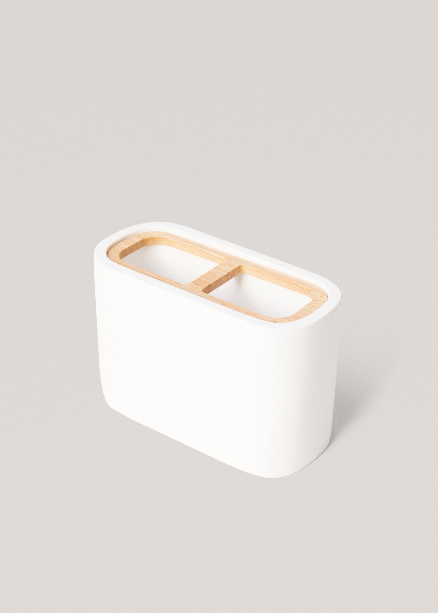 Resin and wood toothbrush holder - Details of the article 1