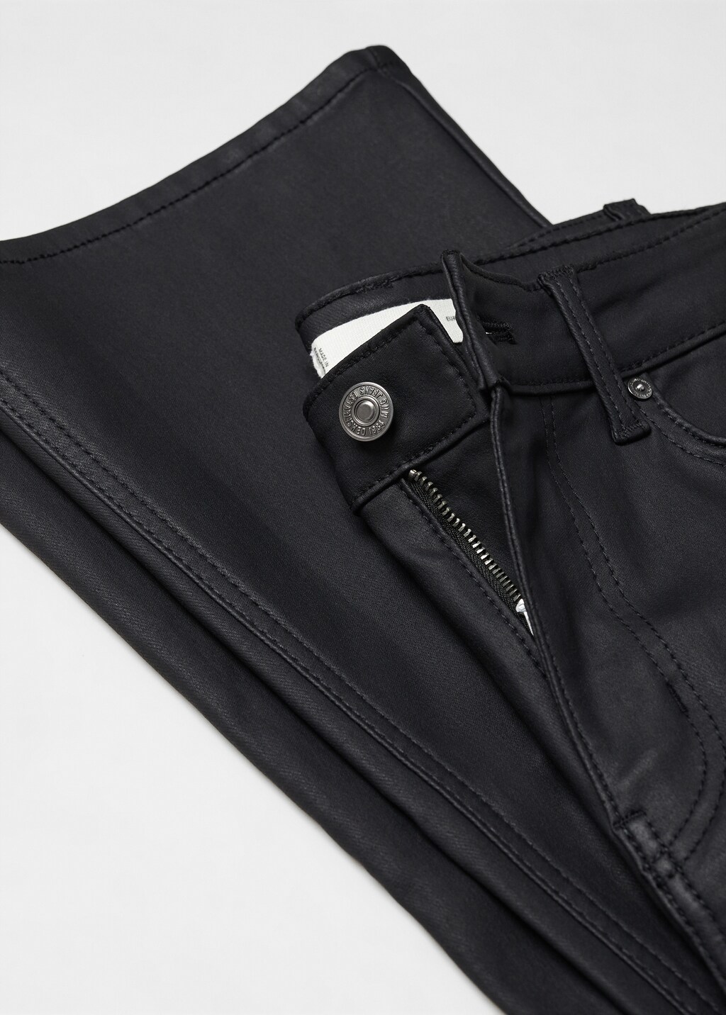 Jean enduit femme zara hotsell