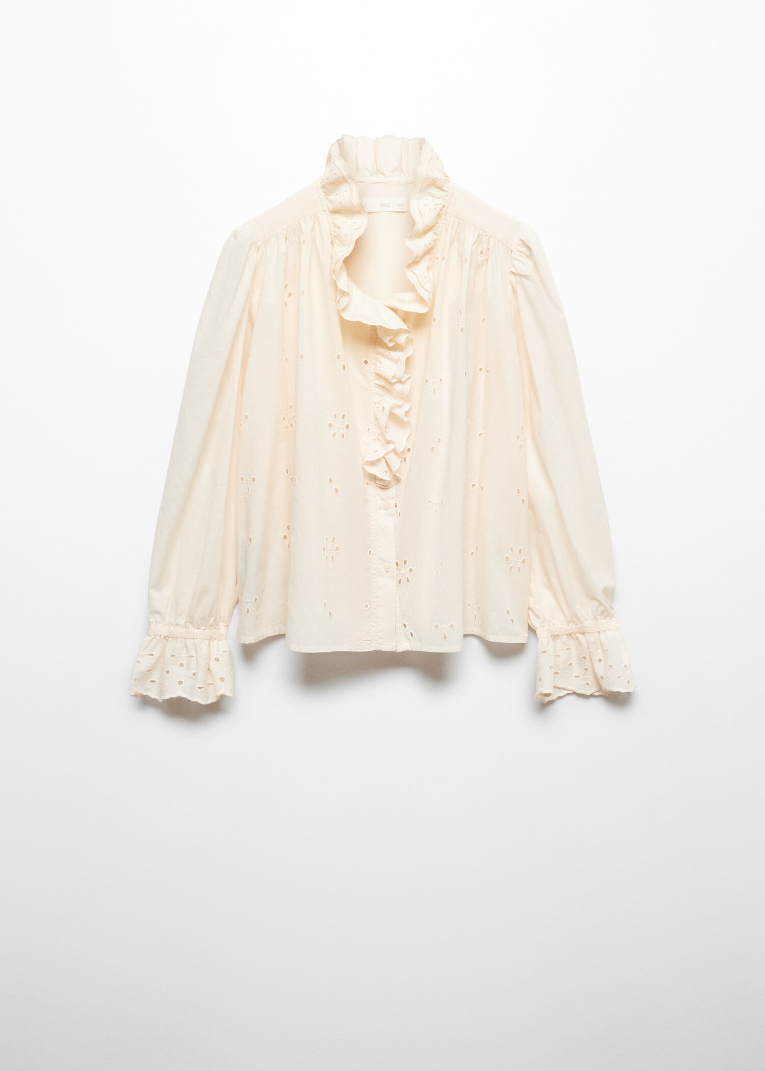 Chemise ajourée détail volants - Article sans modèle