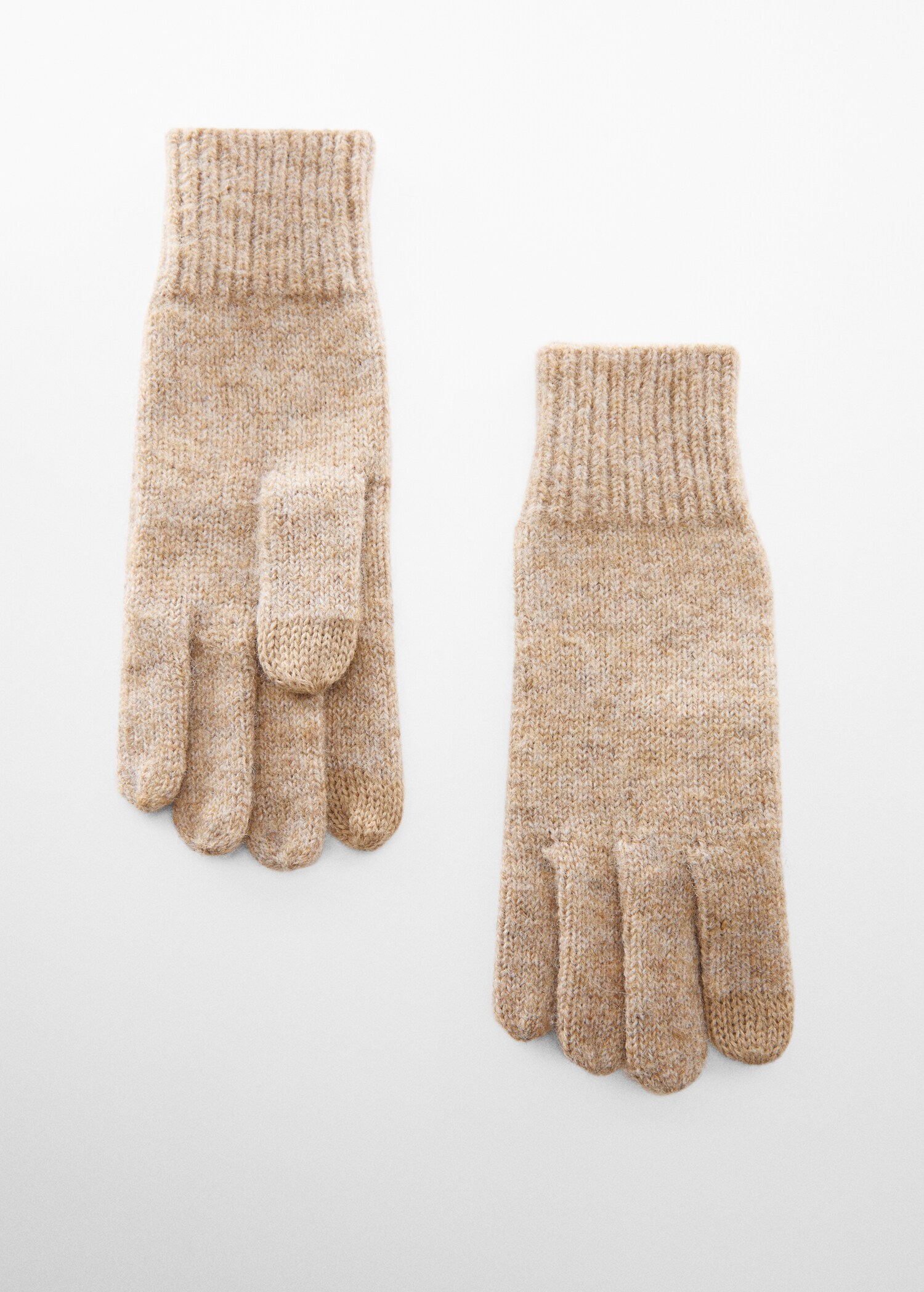 Gants maille côtelée - Article sans modèle