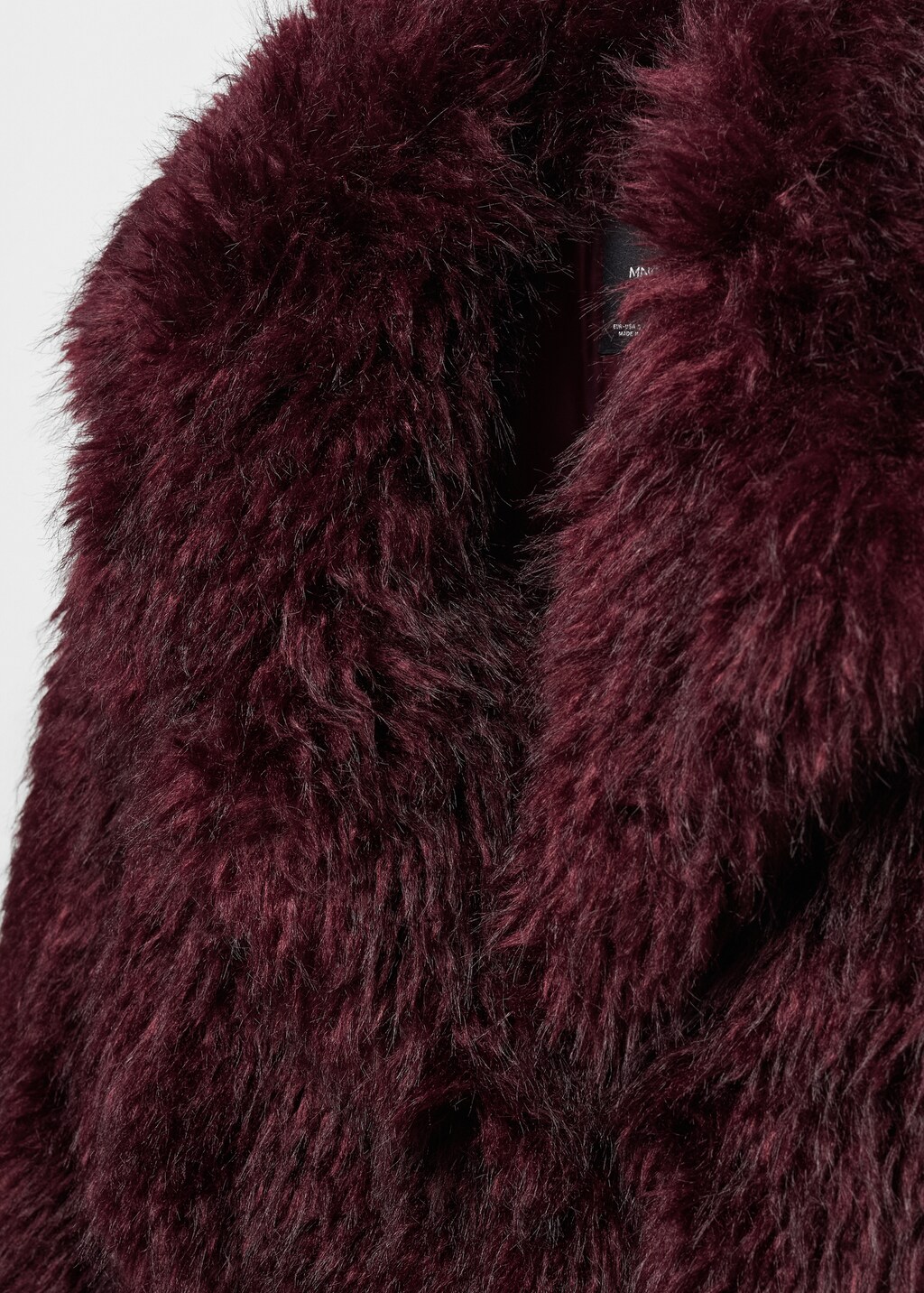 Short fur-effect jacket - Women | MANGO Japan Short fur-effect jacket - Women | MANGO Japan
