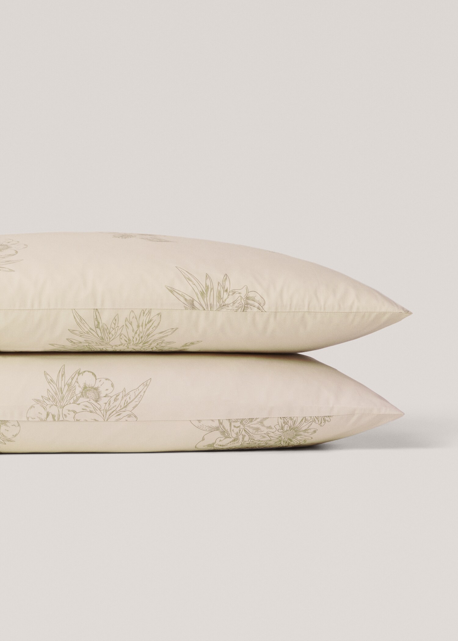 Taie d’oreiller motif fleuri 45x110 cm - Détail de l'article 3