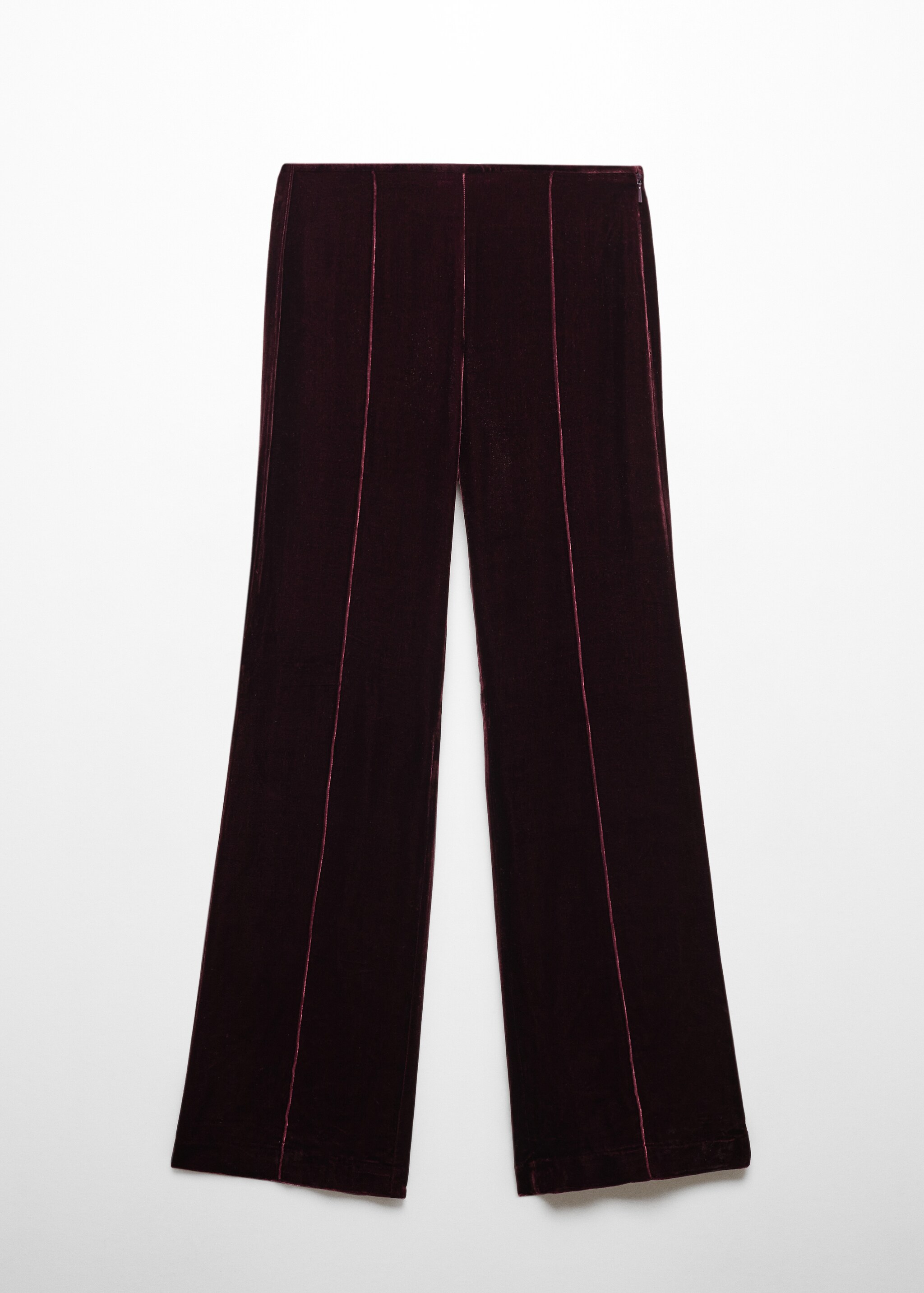 Aksamitne spodnie dzwony - Artykuł bez modela/modelki