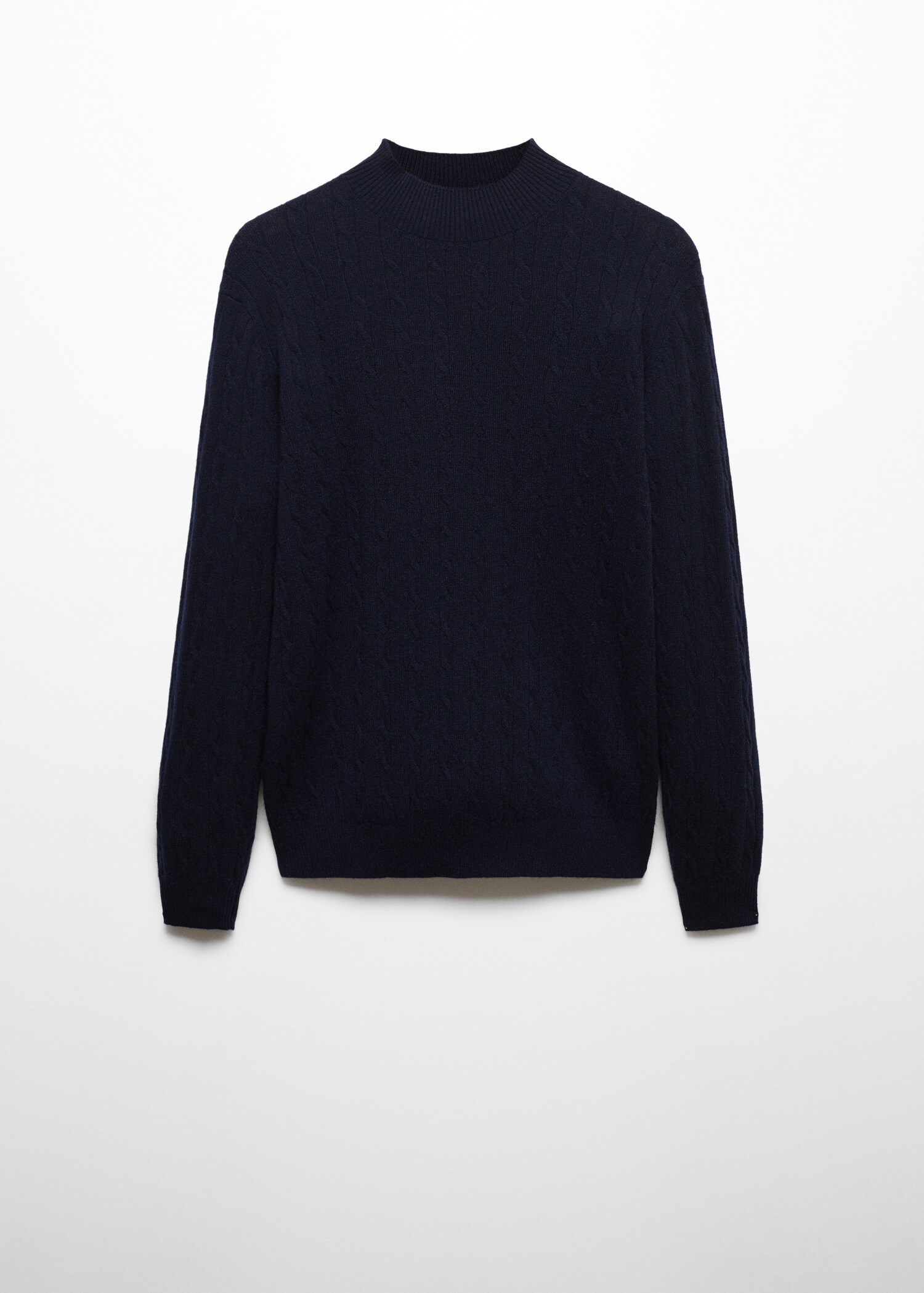 Pullover a trecce 100% cashmere - Articolo senza modello