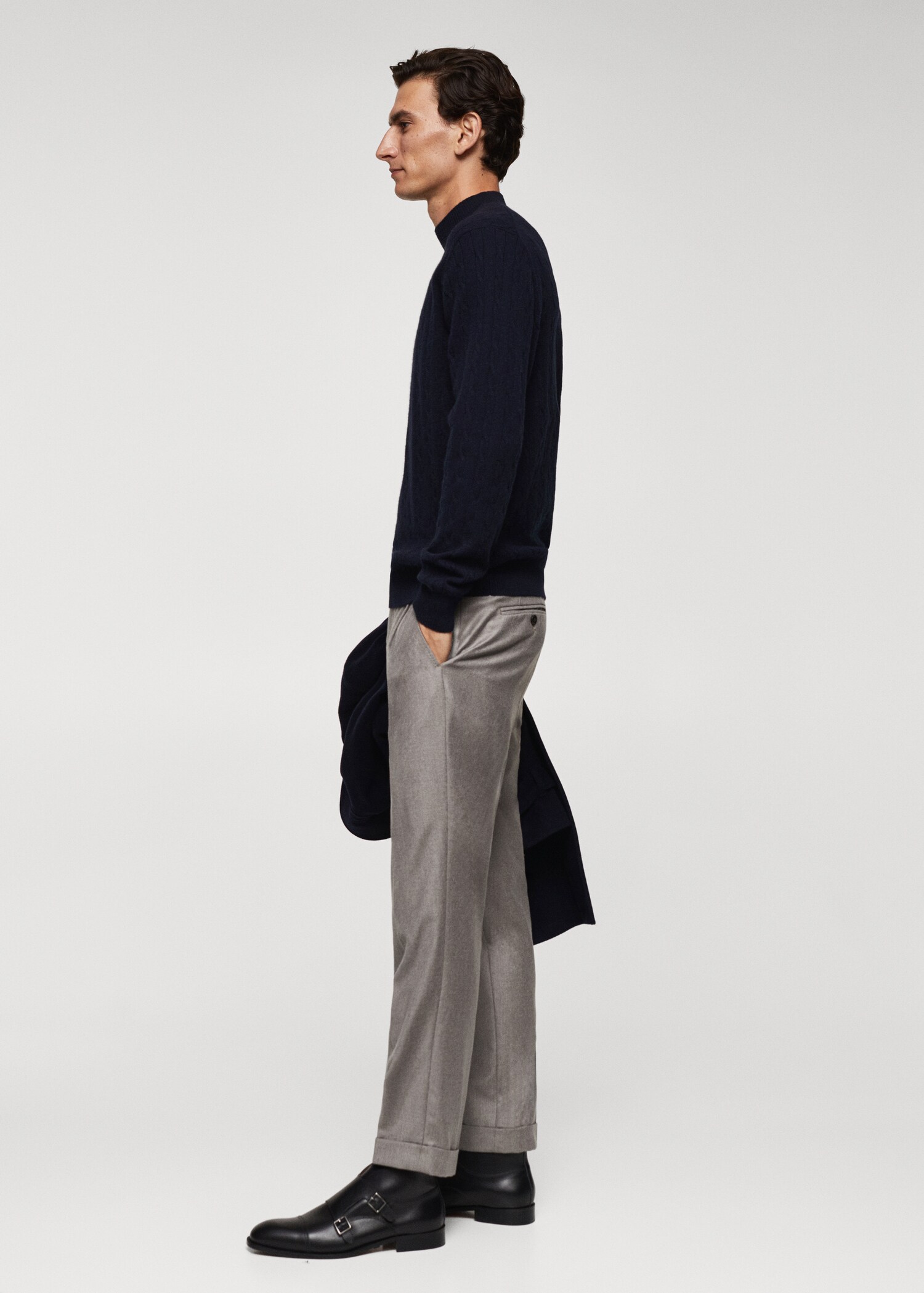 Jersey 100% cashmere trenzado - Detalle del artículo 2