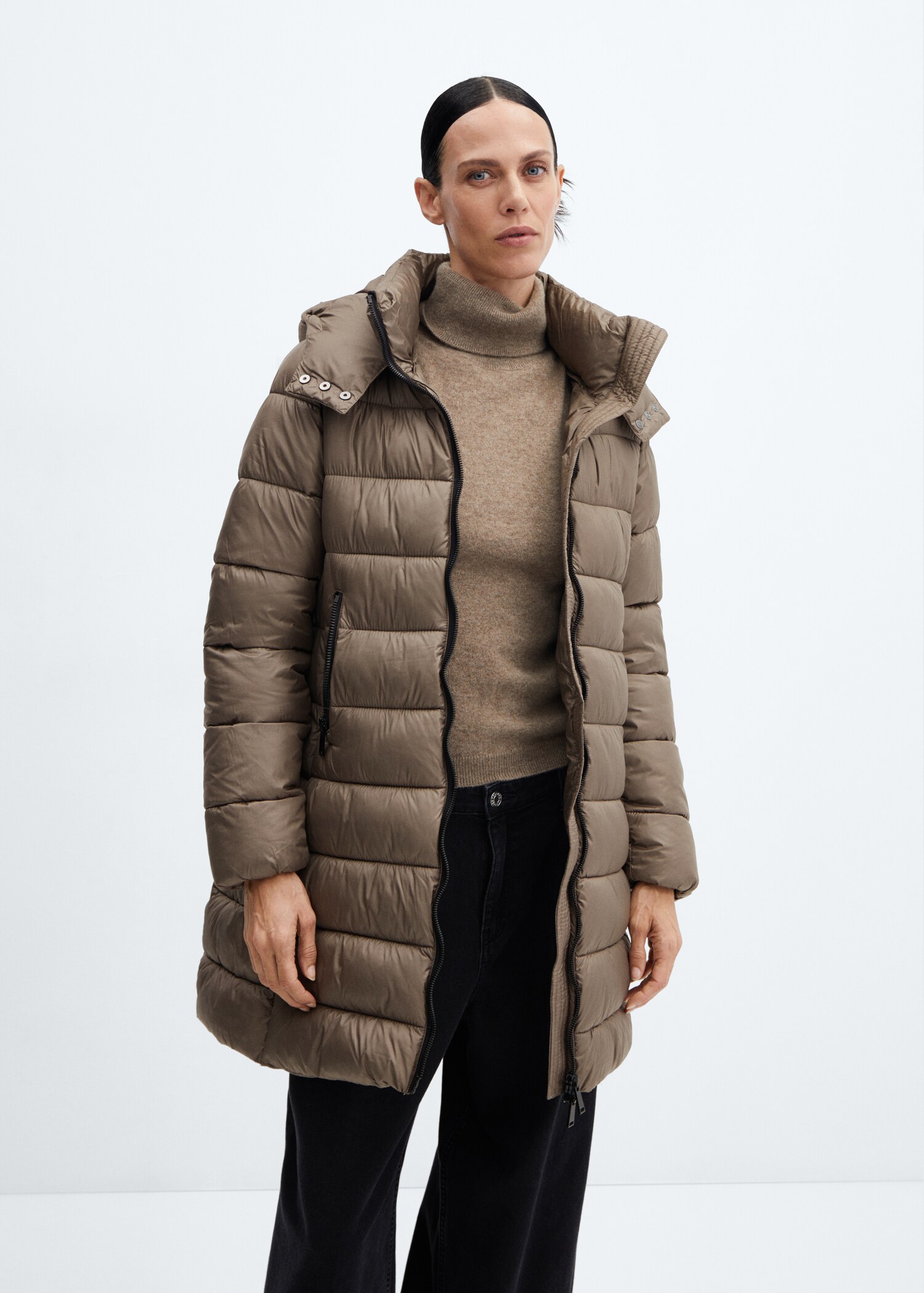 Medium-fitted anorak - Medium plane