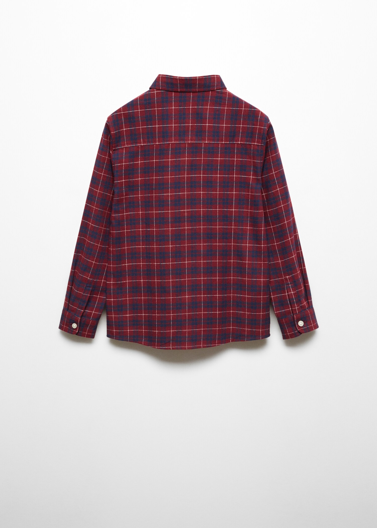 Regular-fit check shirt - Reverse of the article