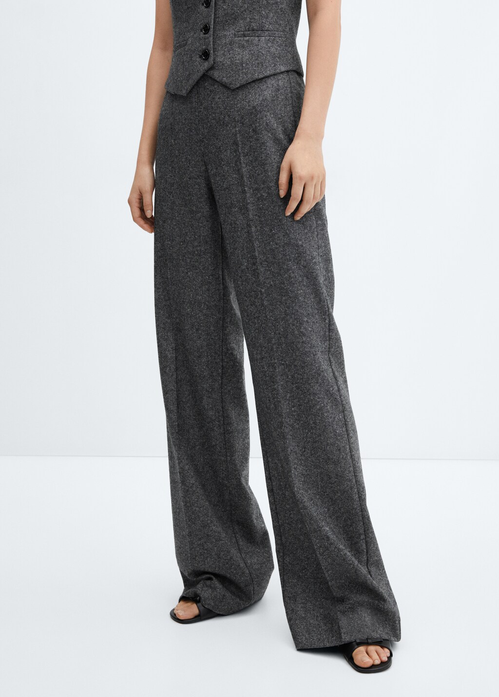 超希少LIDNM SUPER LIGHT WOOL TROUSERSグレーS LIDNM / Llife ONLINE STORE / SUPER LIGHT WOOL TROUSERS