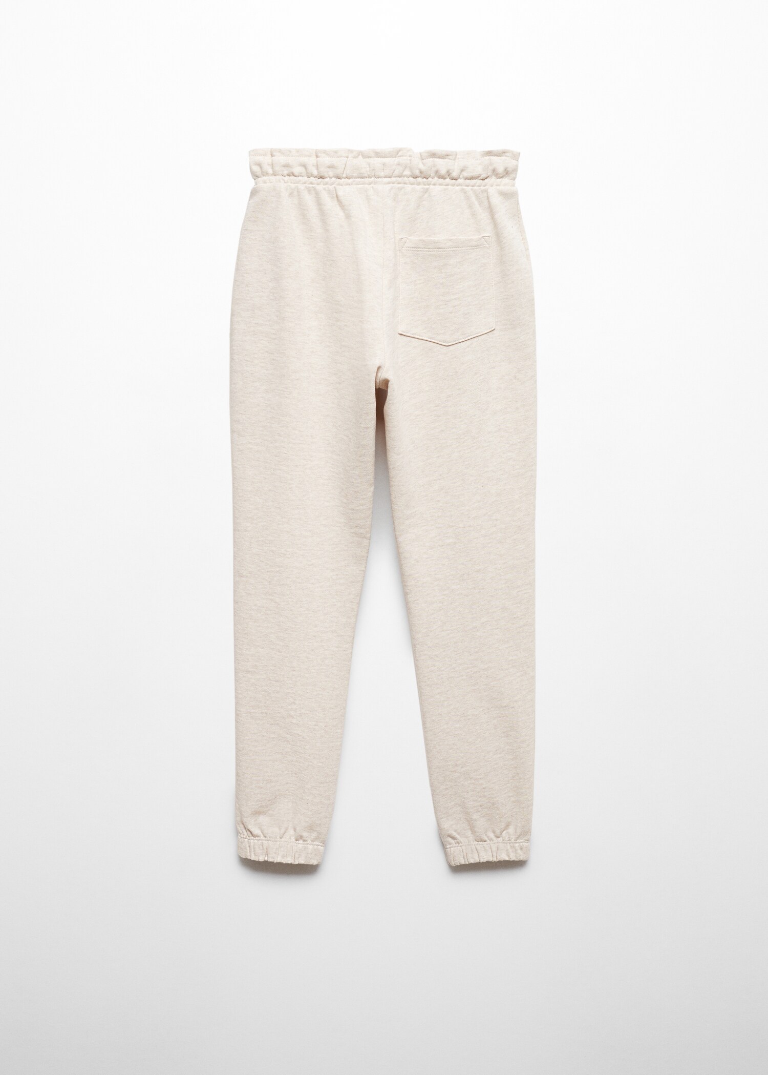 Pantalons jogger cotó - Revers de l'article