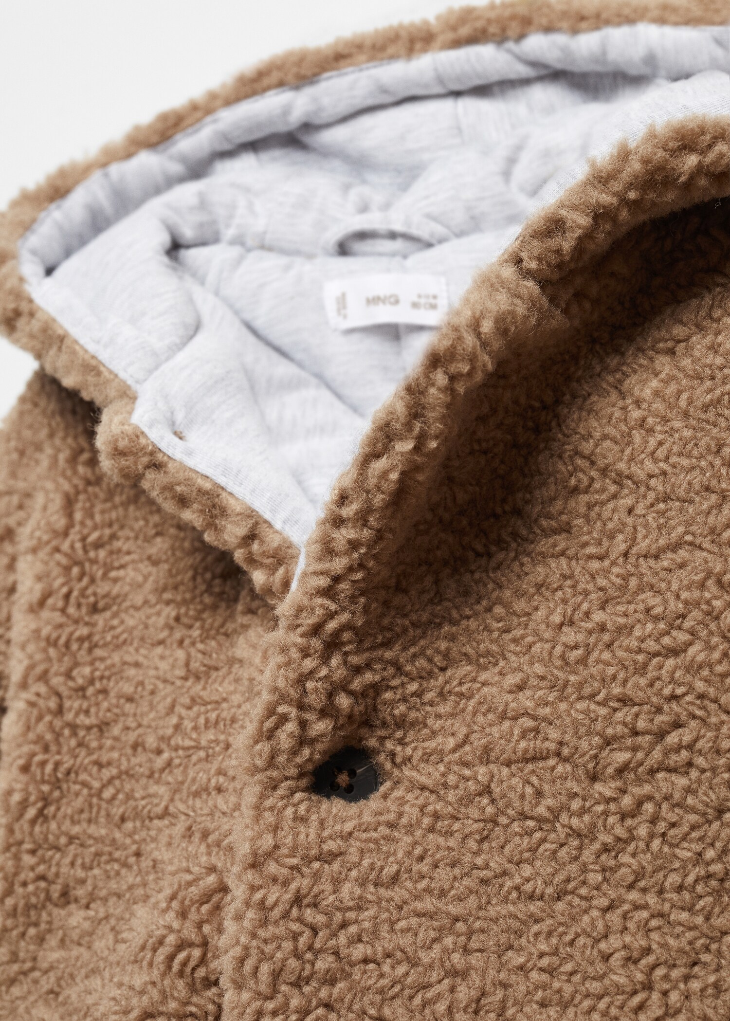 Faux shearling coat - Details of the article 0