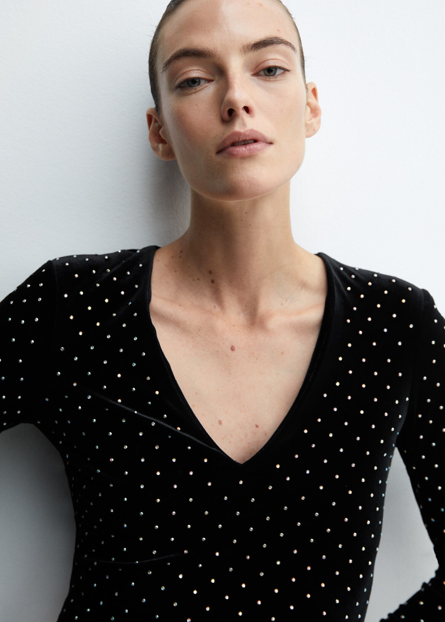 Vestido terciopelo strass - Detalle del artículo 1
