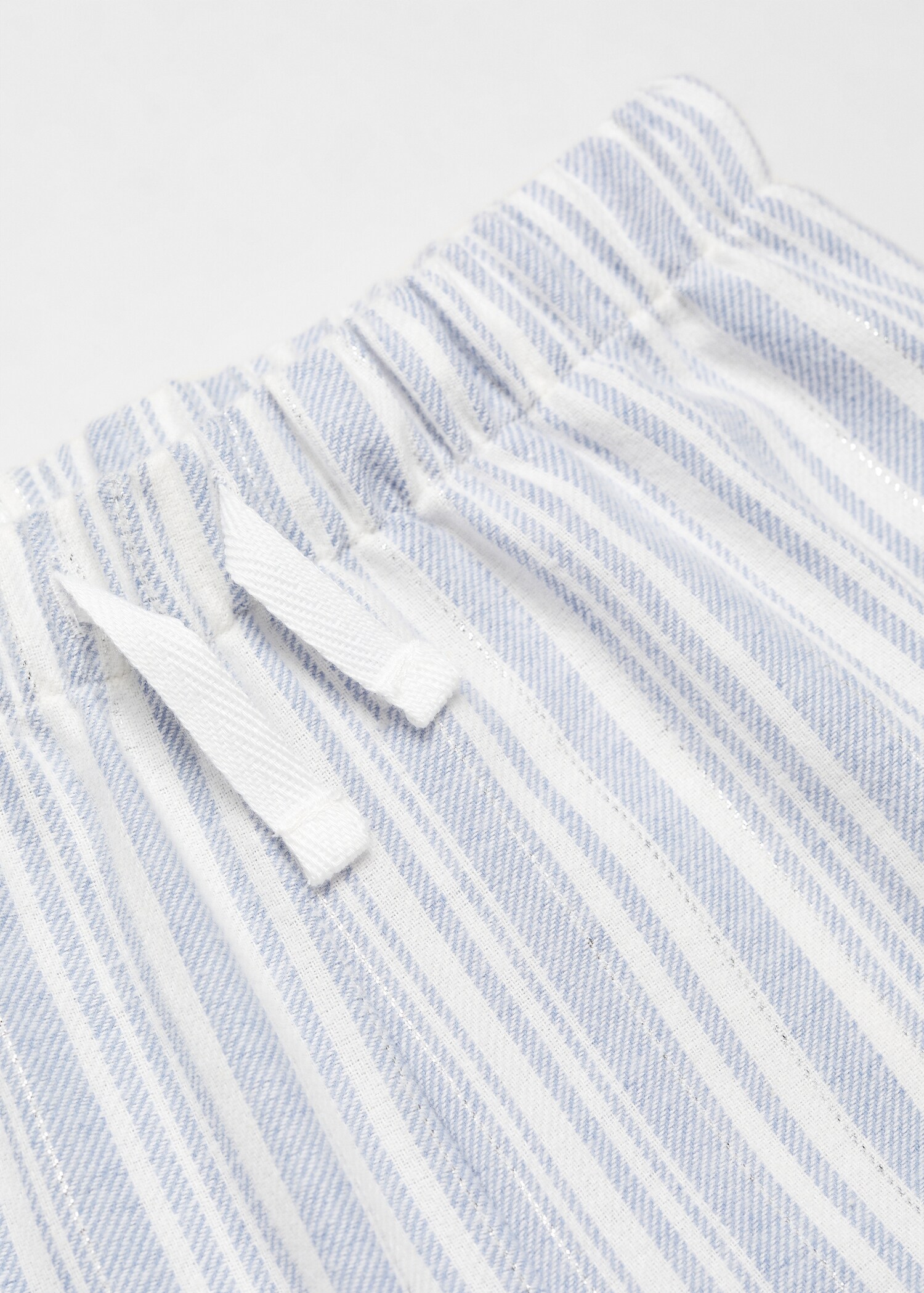 Striped cotton long pyjama - Детальніше про товар 8
