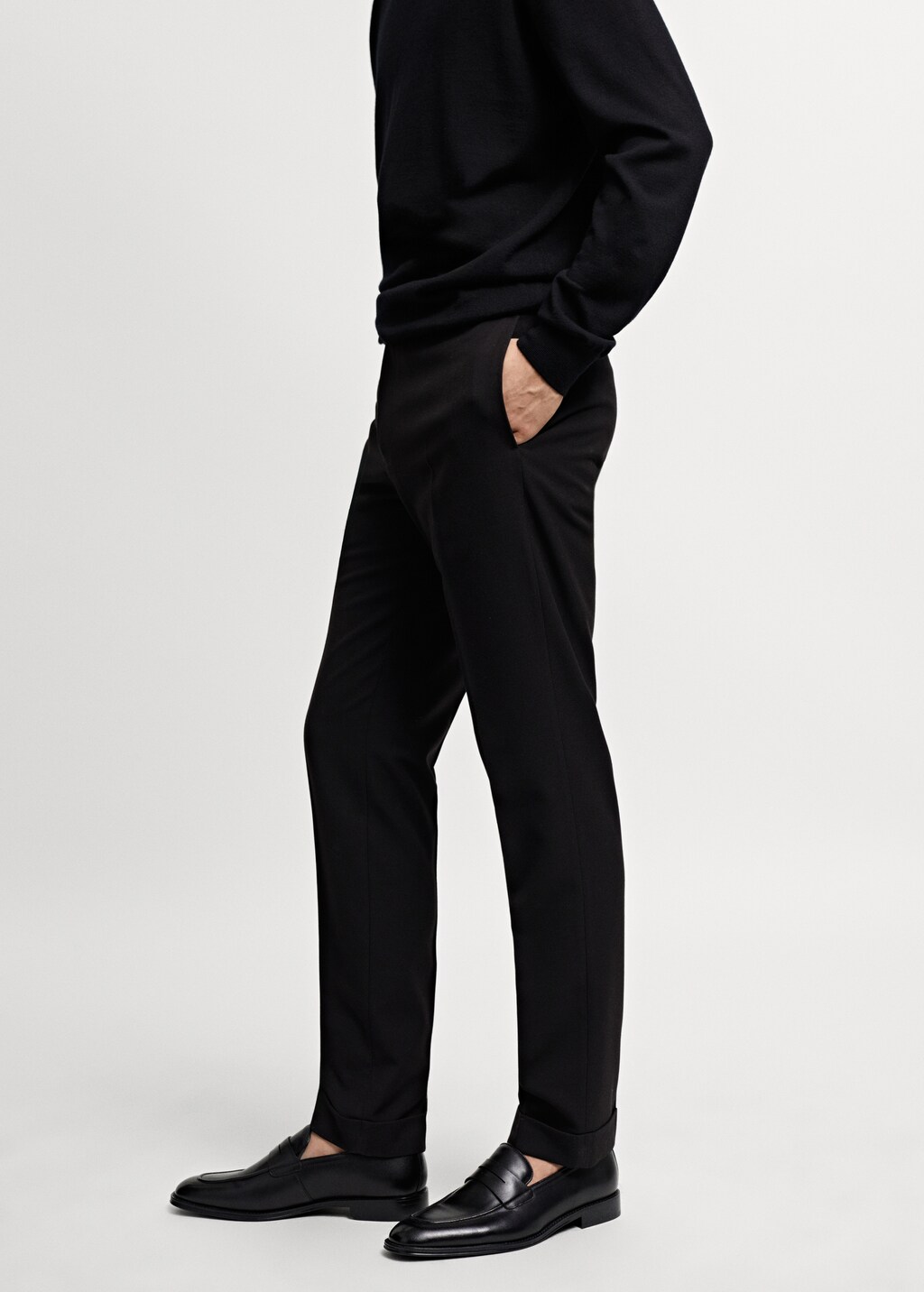Pantalon traje smoking