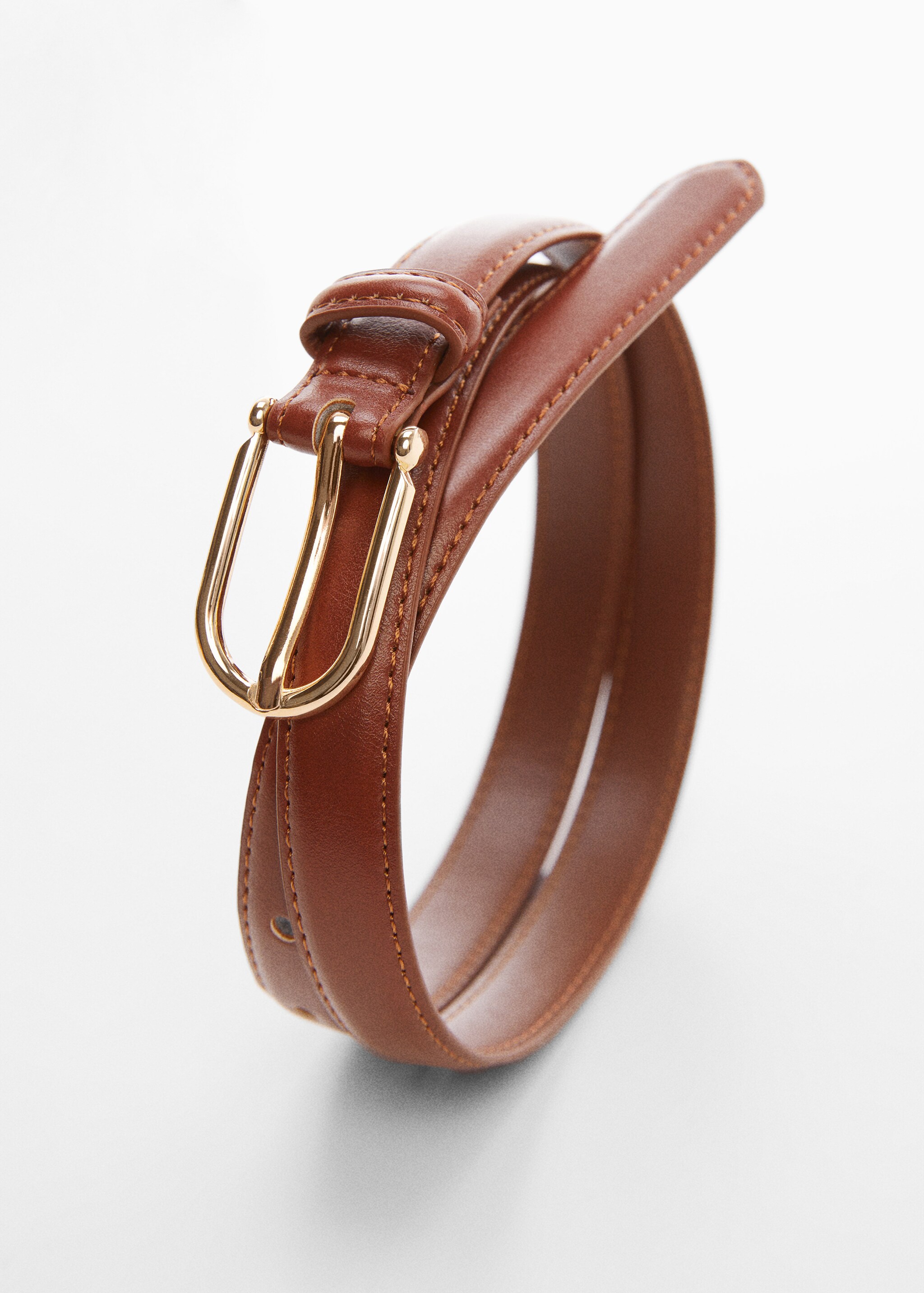 Buckle skinny belt - Details of the article 2