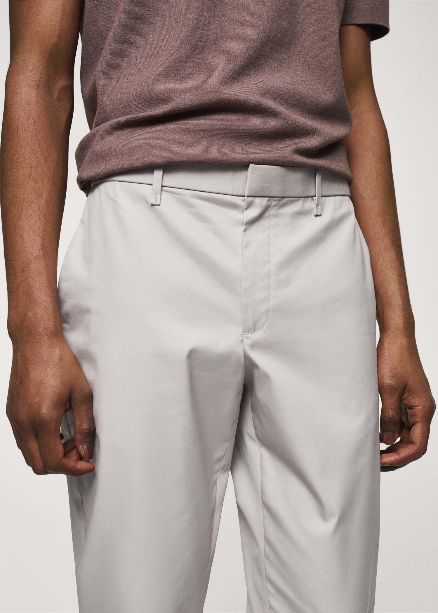 Pantalón slim fit algodón - Detalle del artículo 1